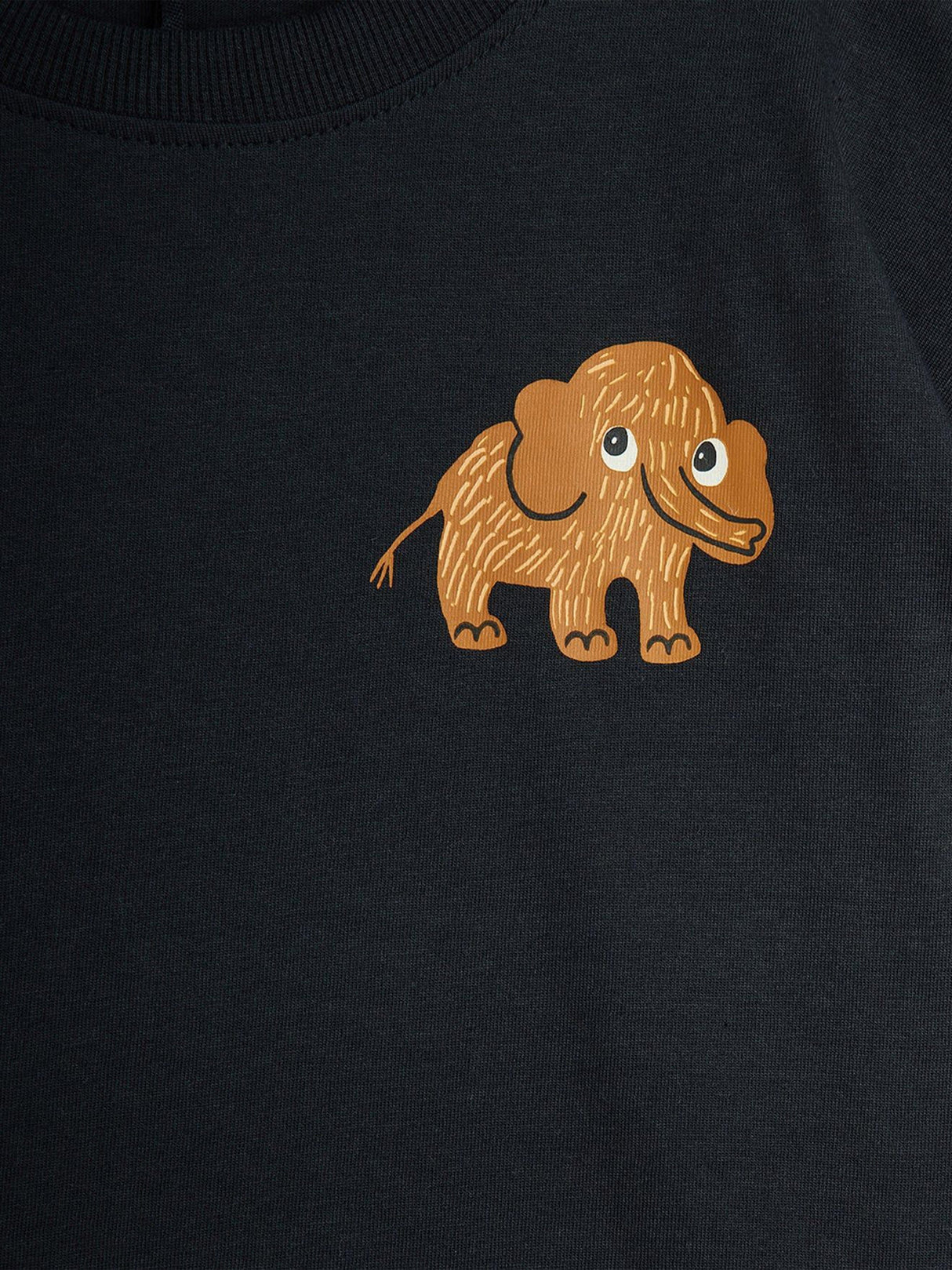 Mini Rodini Kids Mammoth T-Shirt in Black