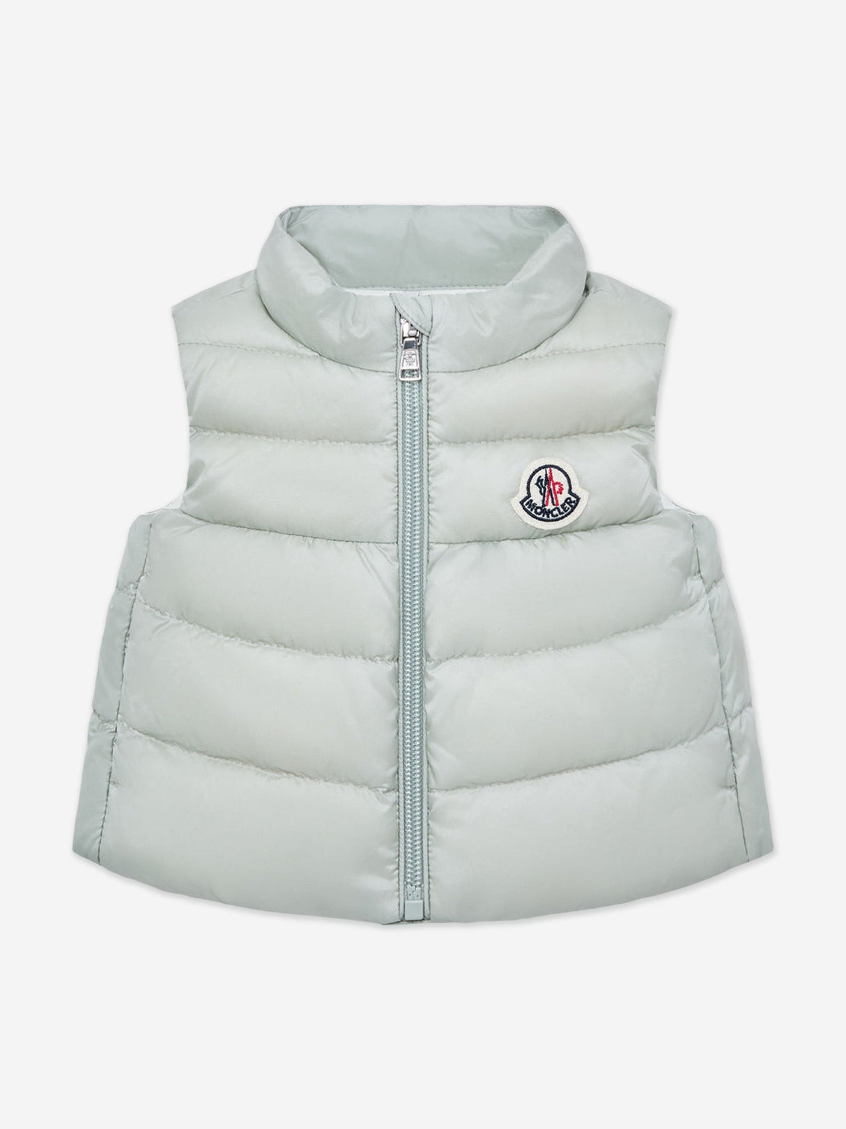 Moncler Enfant Baby Girls Down Padded Hiva Gilet in Grey