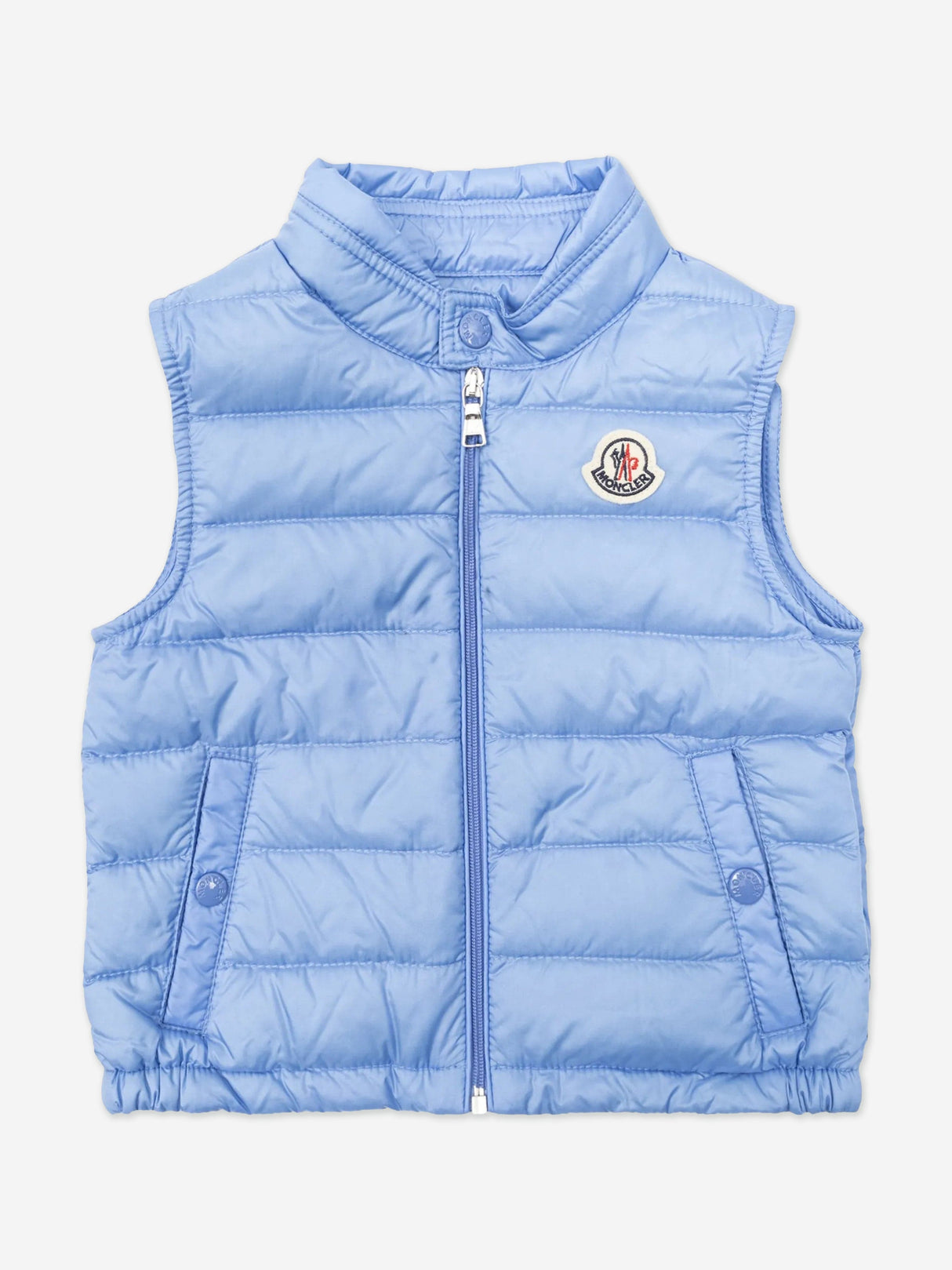 Moncler Enfant Baby Boys Down Padded New Amaury Gilet in Blue