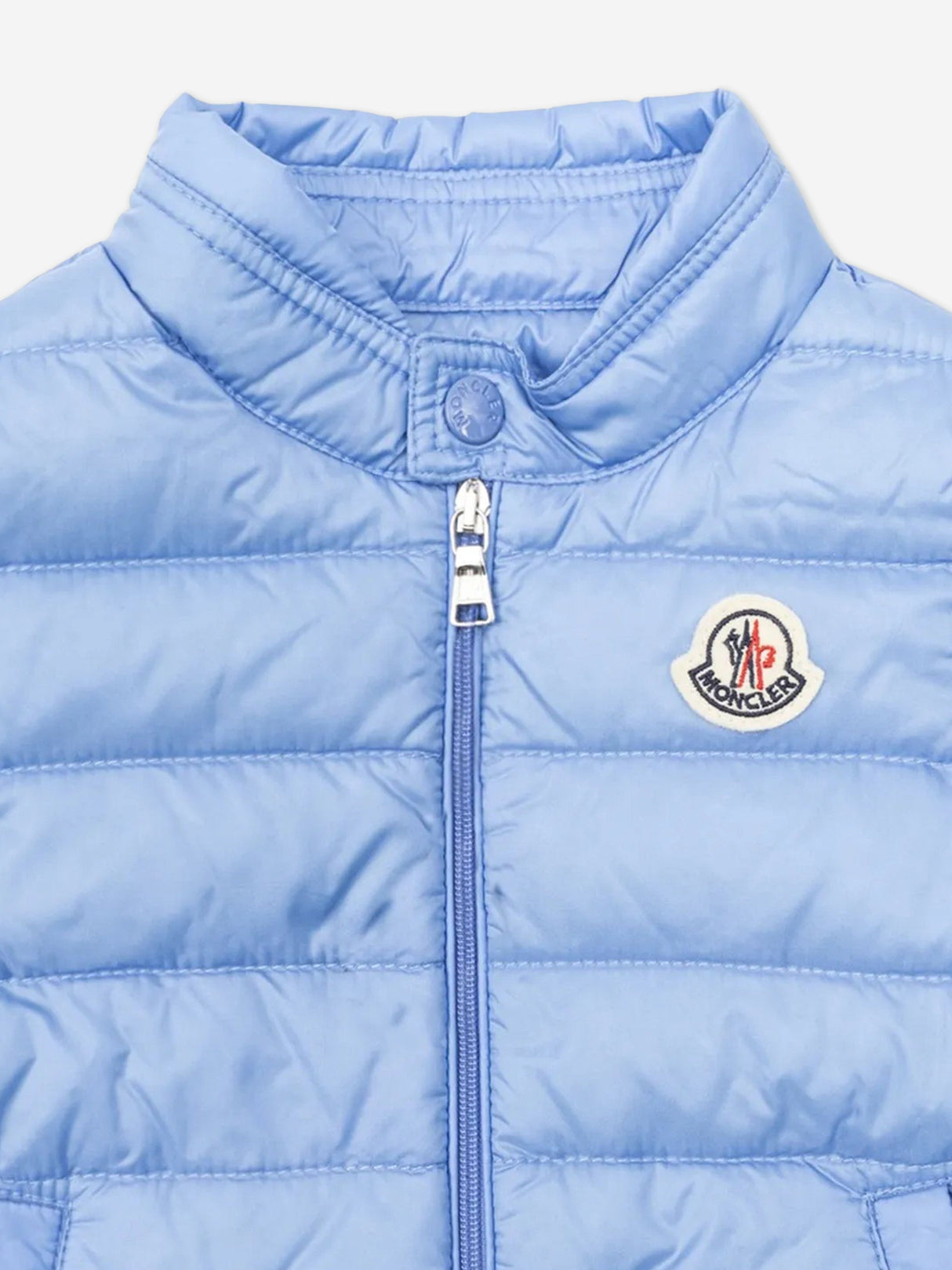 Moncler Enfant Baby Boys Down Padded New Amaury Gilet in Blue