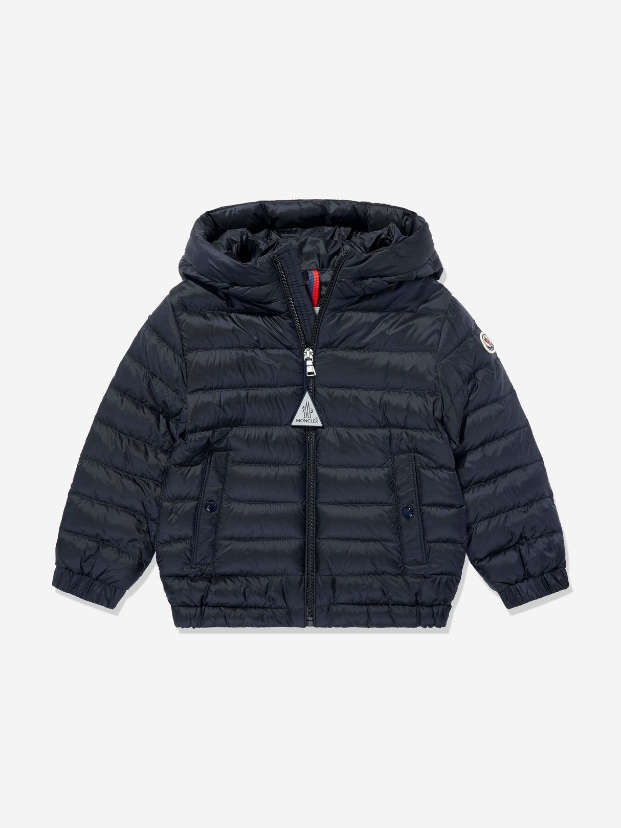 Moncler Enfant Boys Down Padded Dilar Jacket in Navy