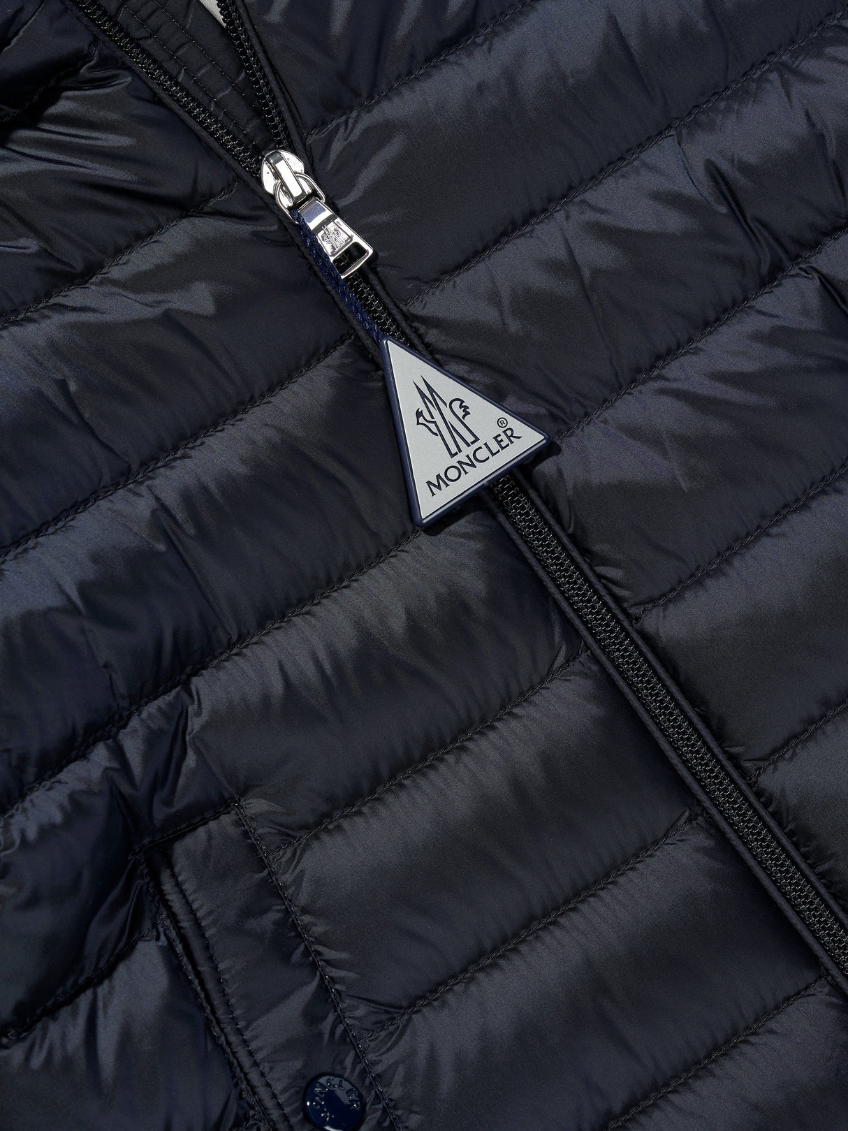 Moncler Enfant Boys Down Padded Dilar Jacket in Navy