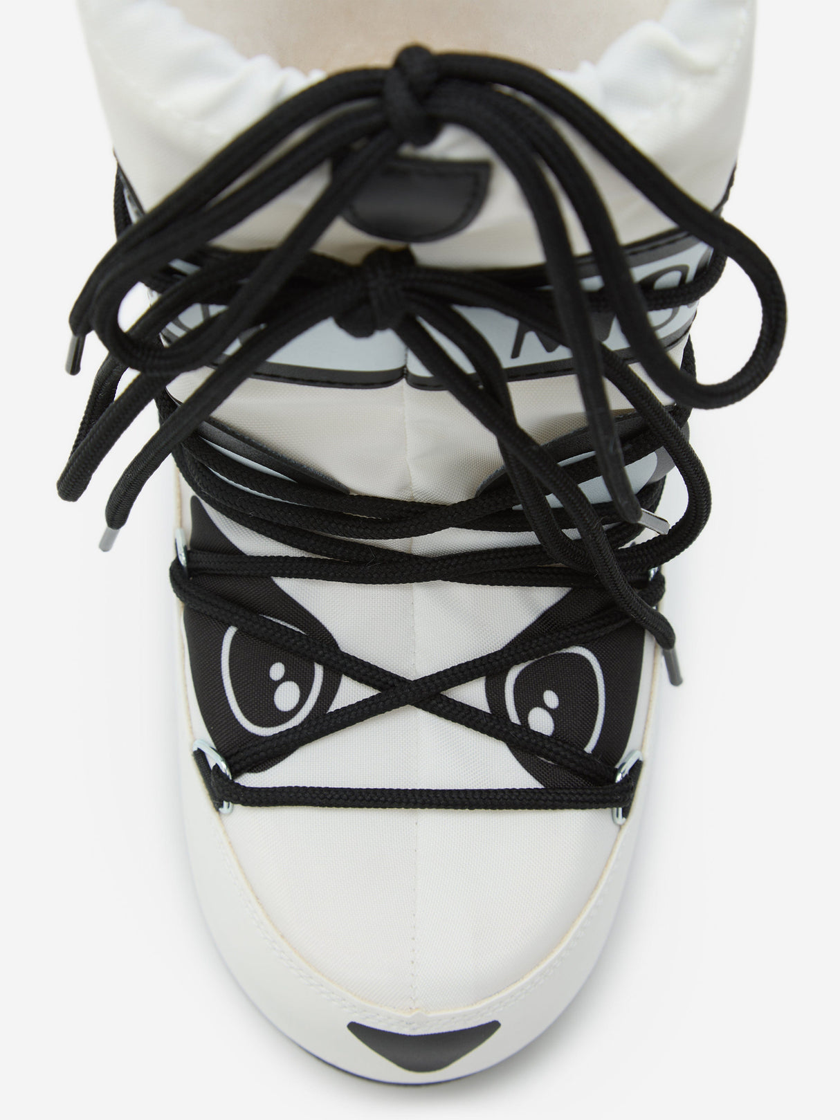 Moon Boot Kids Icon Panda Boots in White