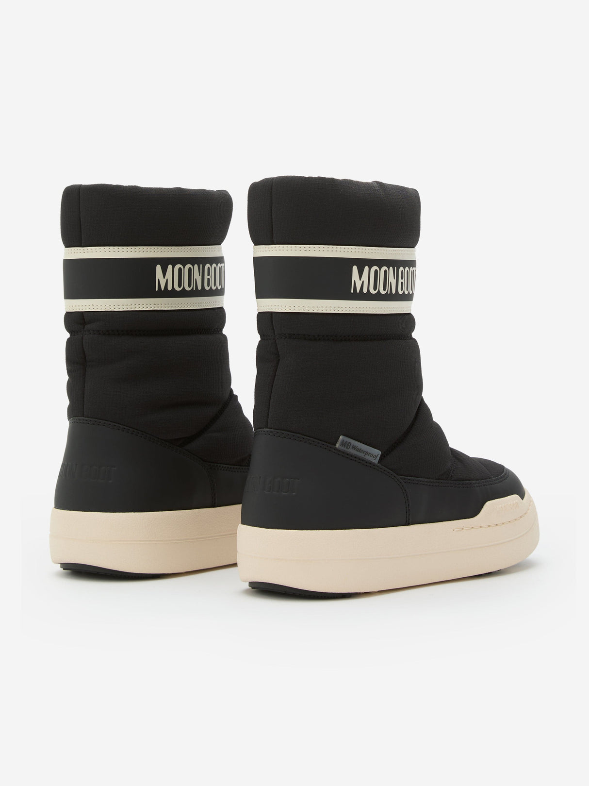 Moon Boot Kids JR Park Zip High WP Boots in Black