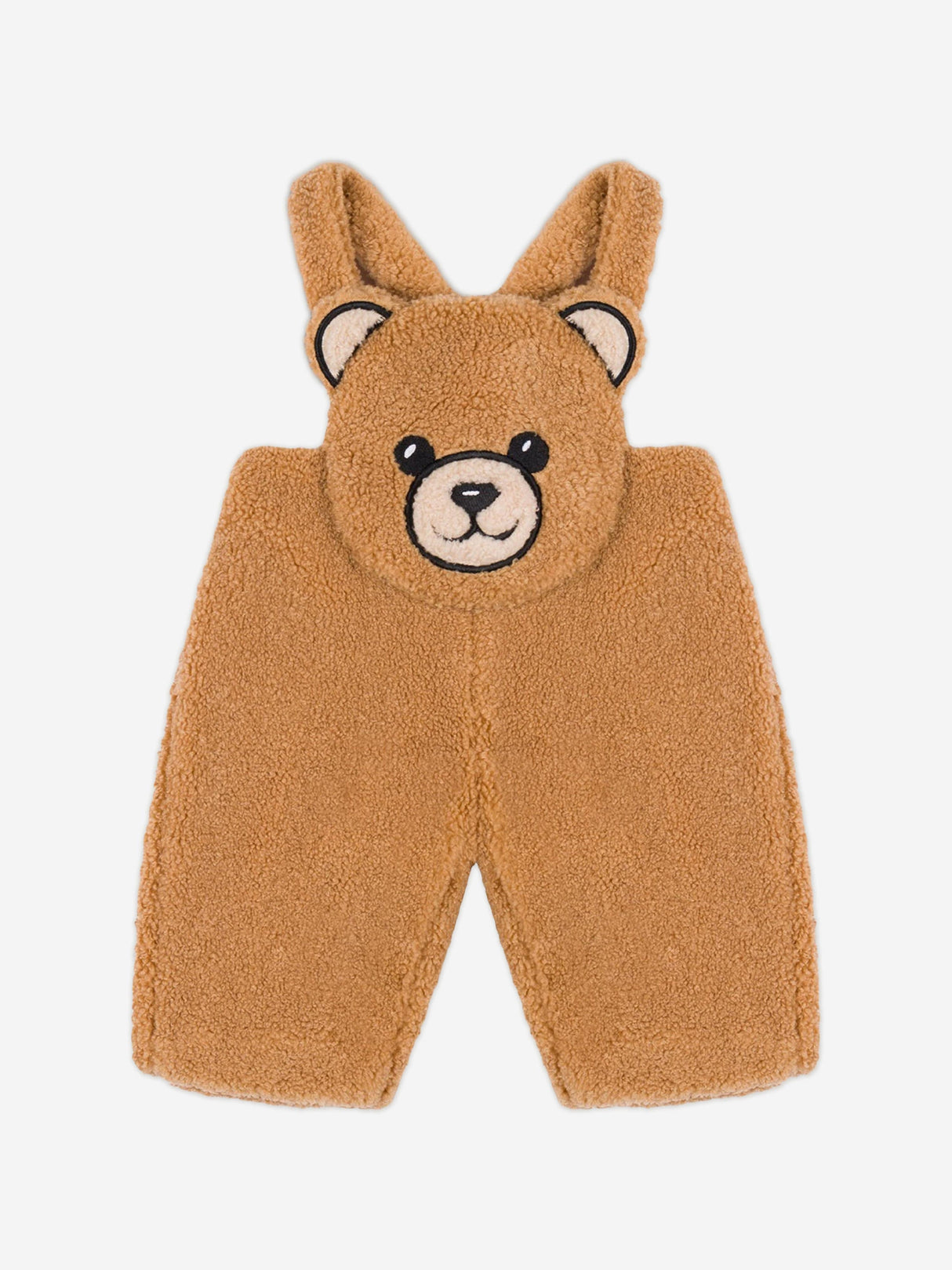 Moschino Baby Boys Bear Dungaree Set in Brown