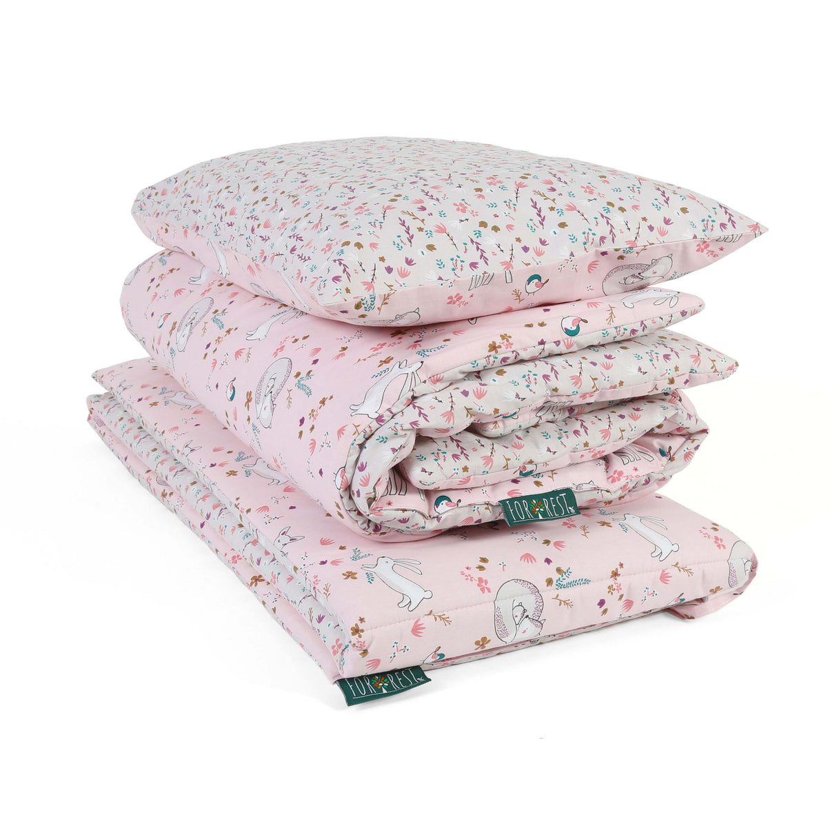 Meadowlands Organic Cotton Junior All-in-One 4.0 Tog Quilt Bedding Set