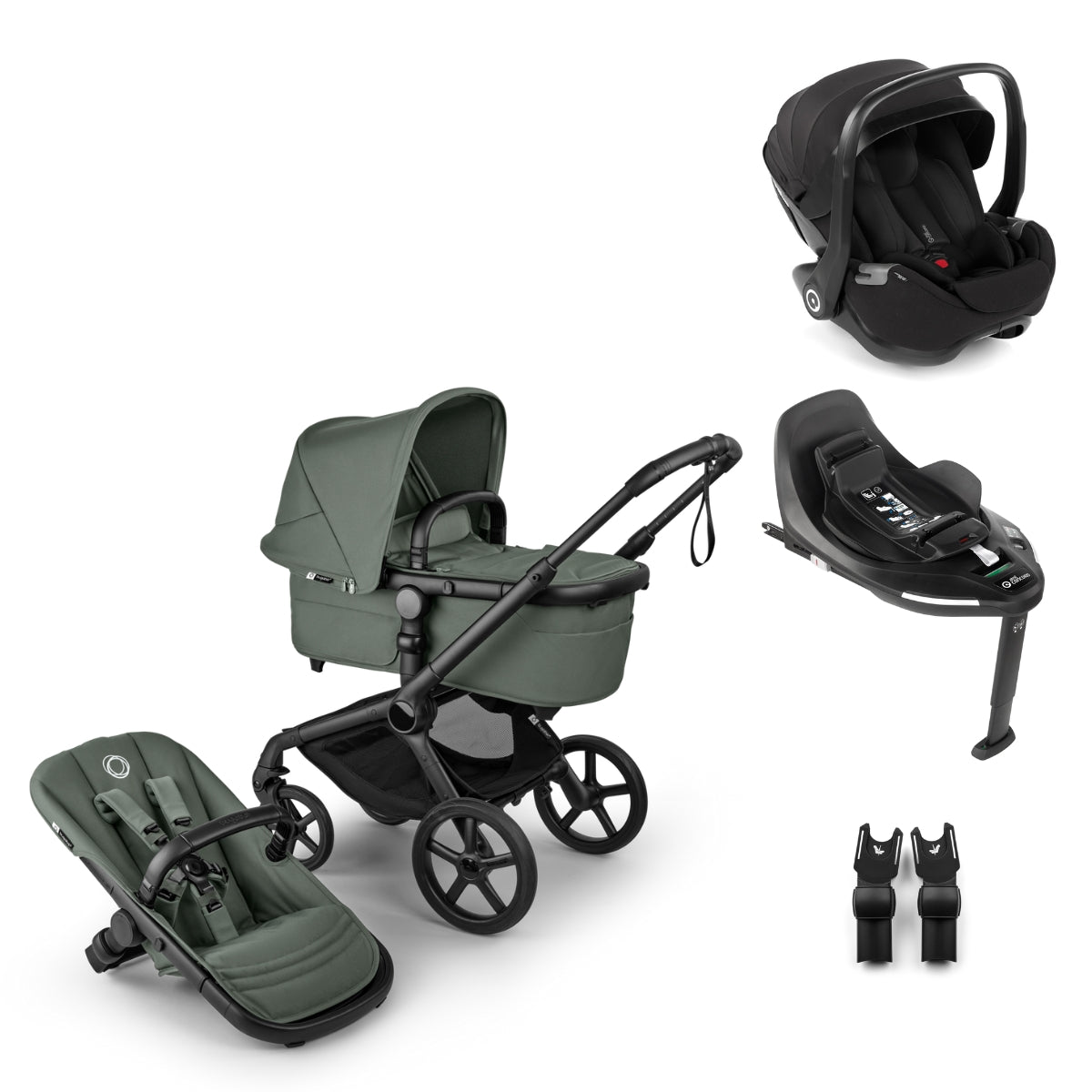 Bugaboo Fox 5 Renew Travel System with 360 Car Seat