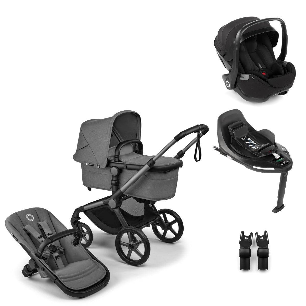 Bugaboo Fox 5 Renew Travel System with 360 Car Seat