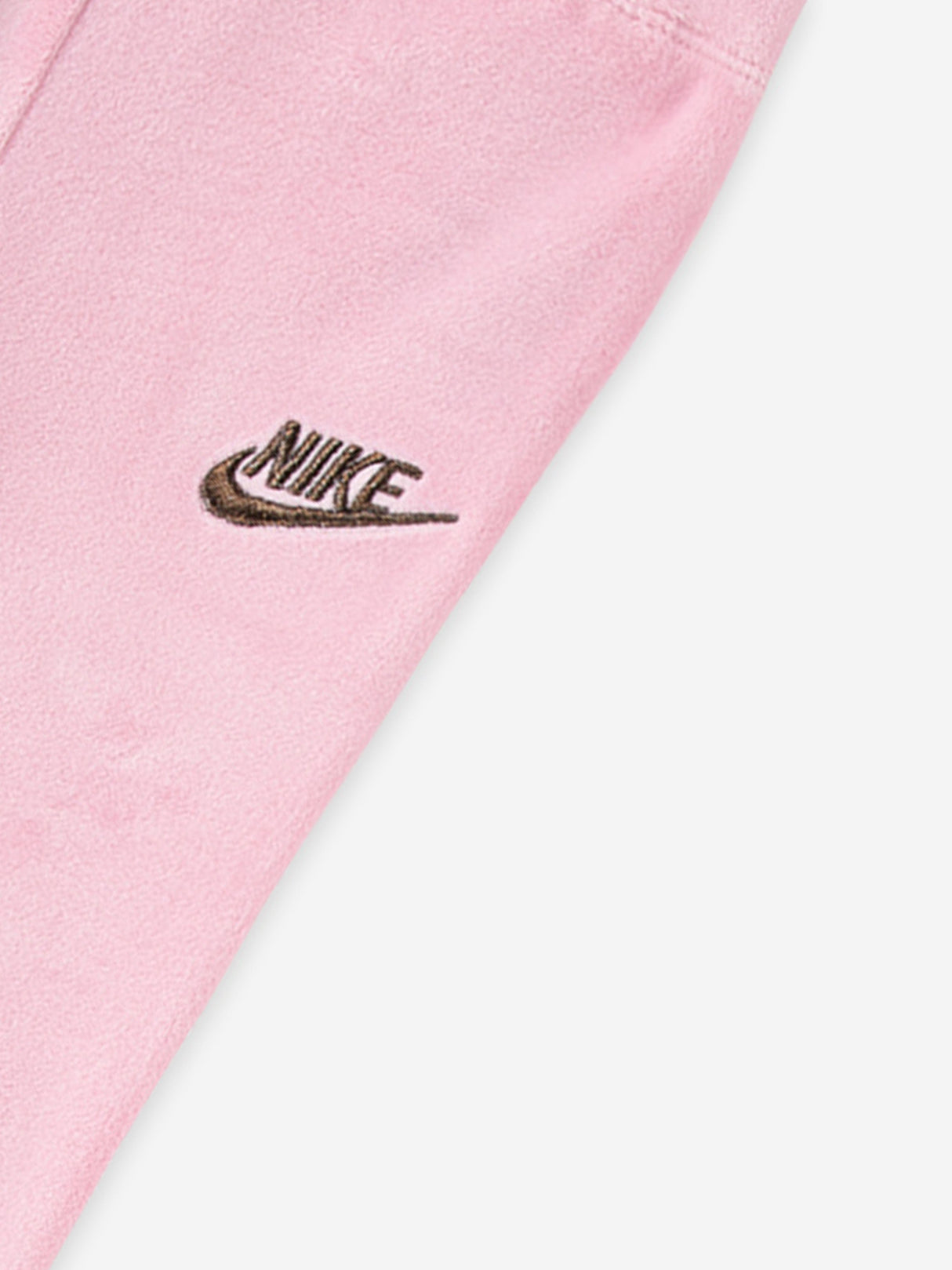 Nike Baby Girls Velour Flare Legging Set in Pink