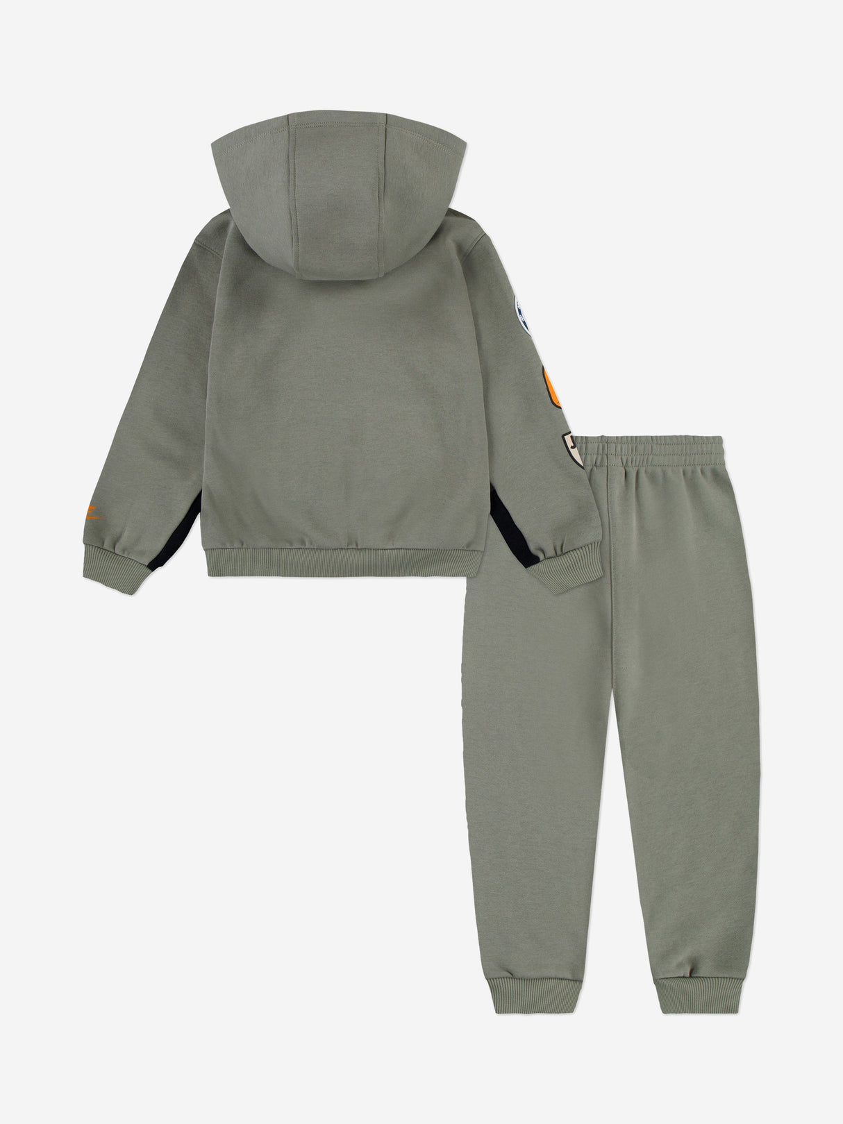 Nike Kids PO Fleece Tracksuit in Green