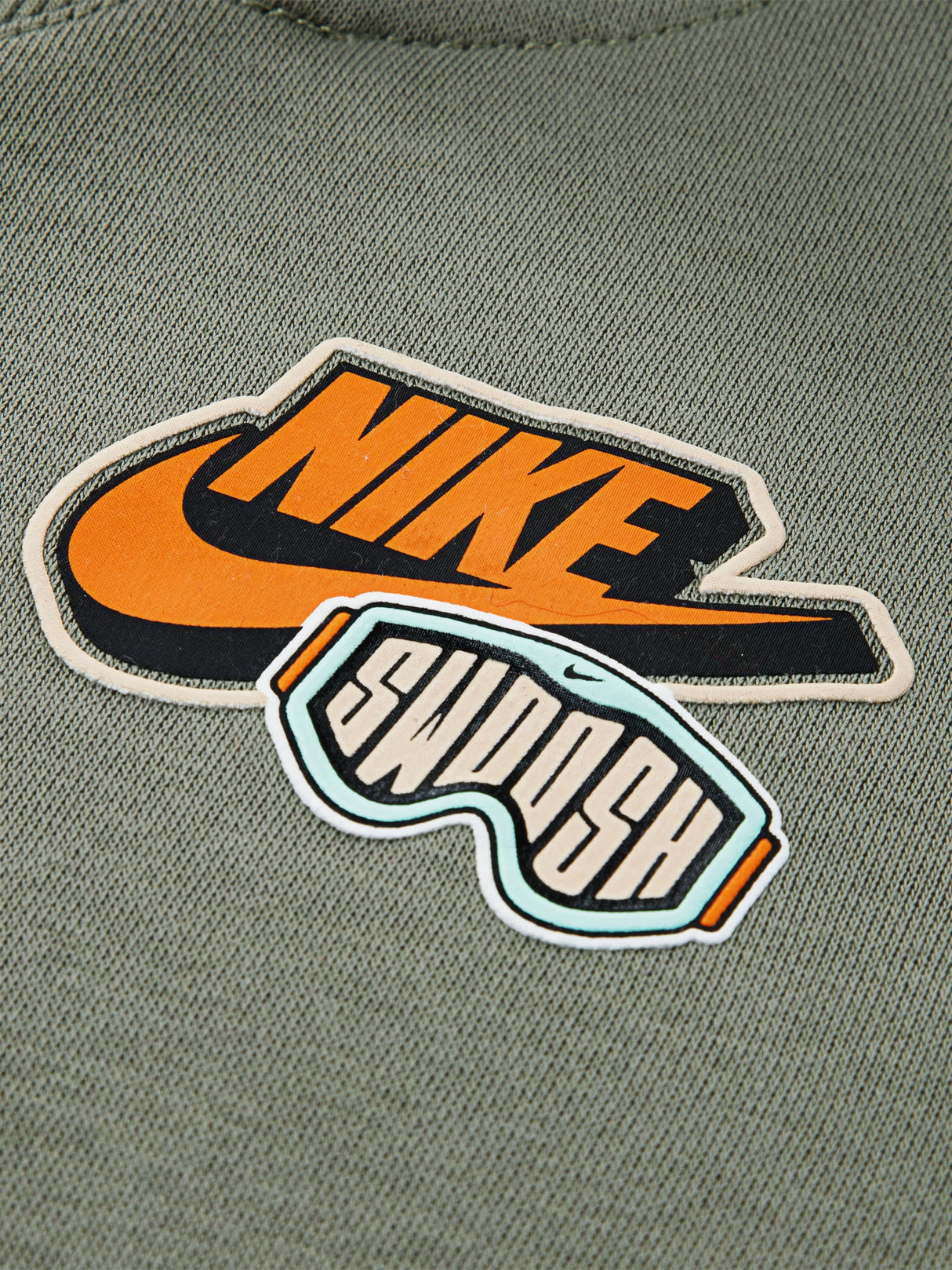 Nike Kids PO Fleece Tracksuit in Green