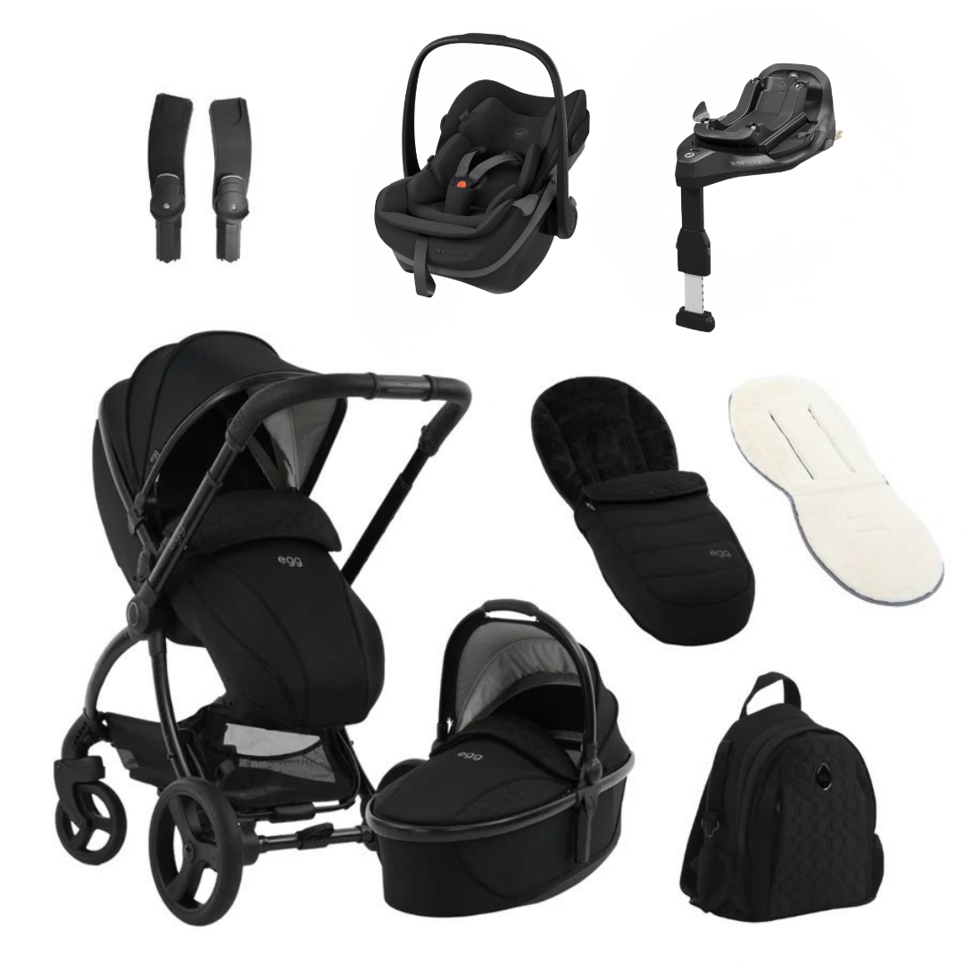 Egg 3 Bundle With Maxi-Cosi Pebble Slide Pro And Base