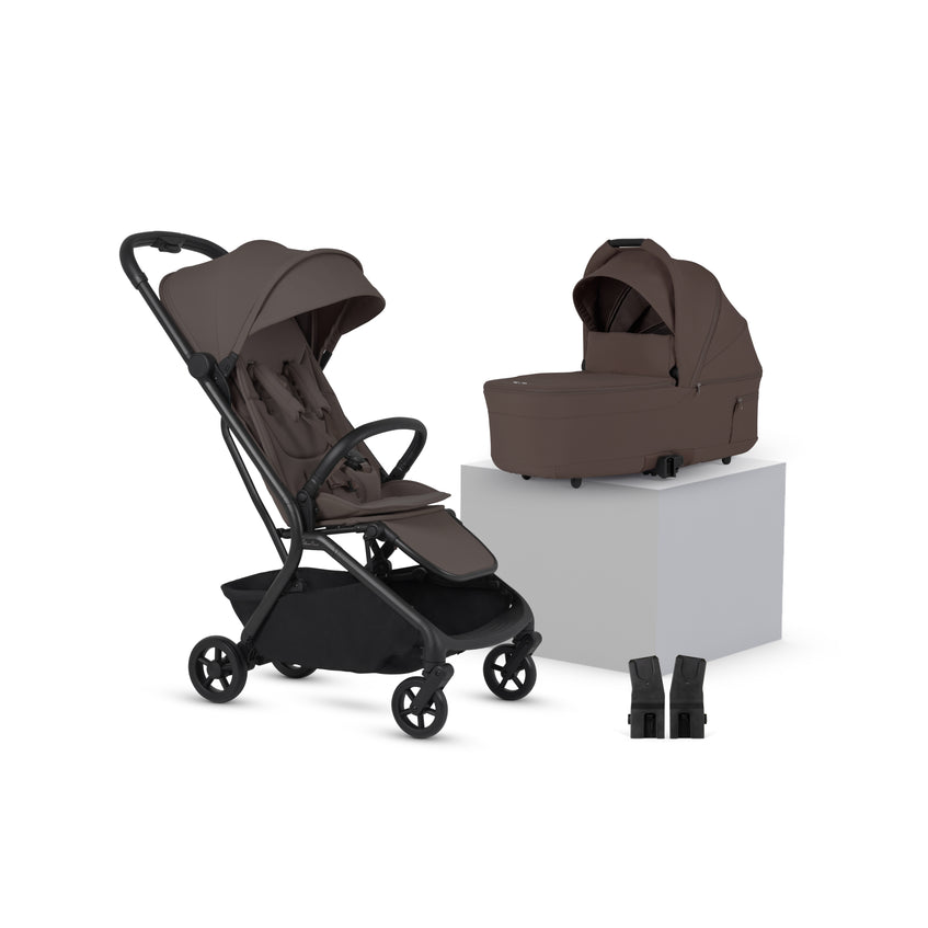 Silver Cross Nia Compact Travel Stroller With Carrycot