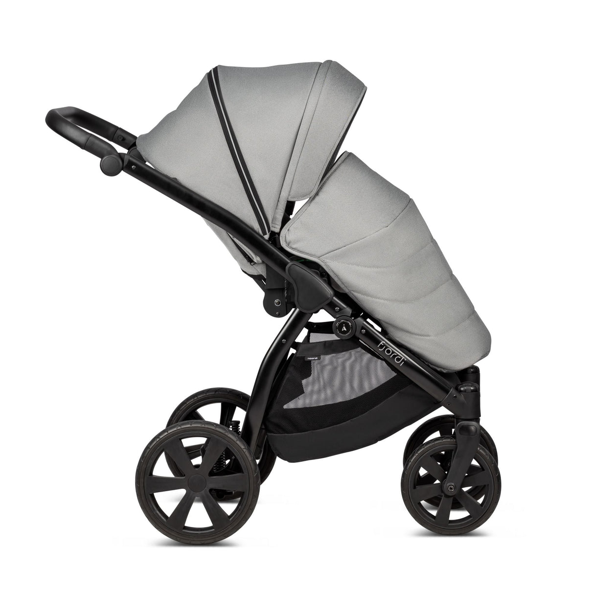 Noordi Fjordi V1 3in1 with Joie i-Snug 2 Car Seat, Grey