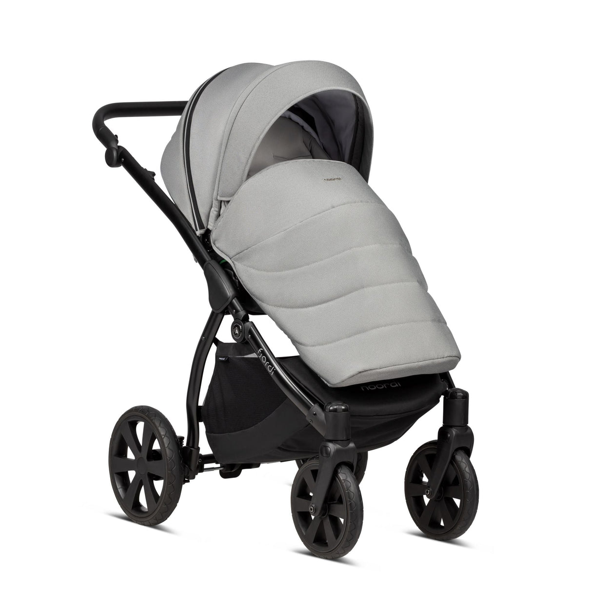 Noordi Fjordi V1 3in1 with Joie i-Snug 2 Car Seat, Grey