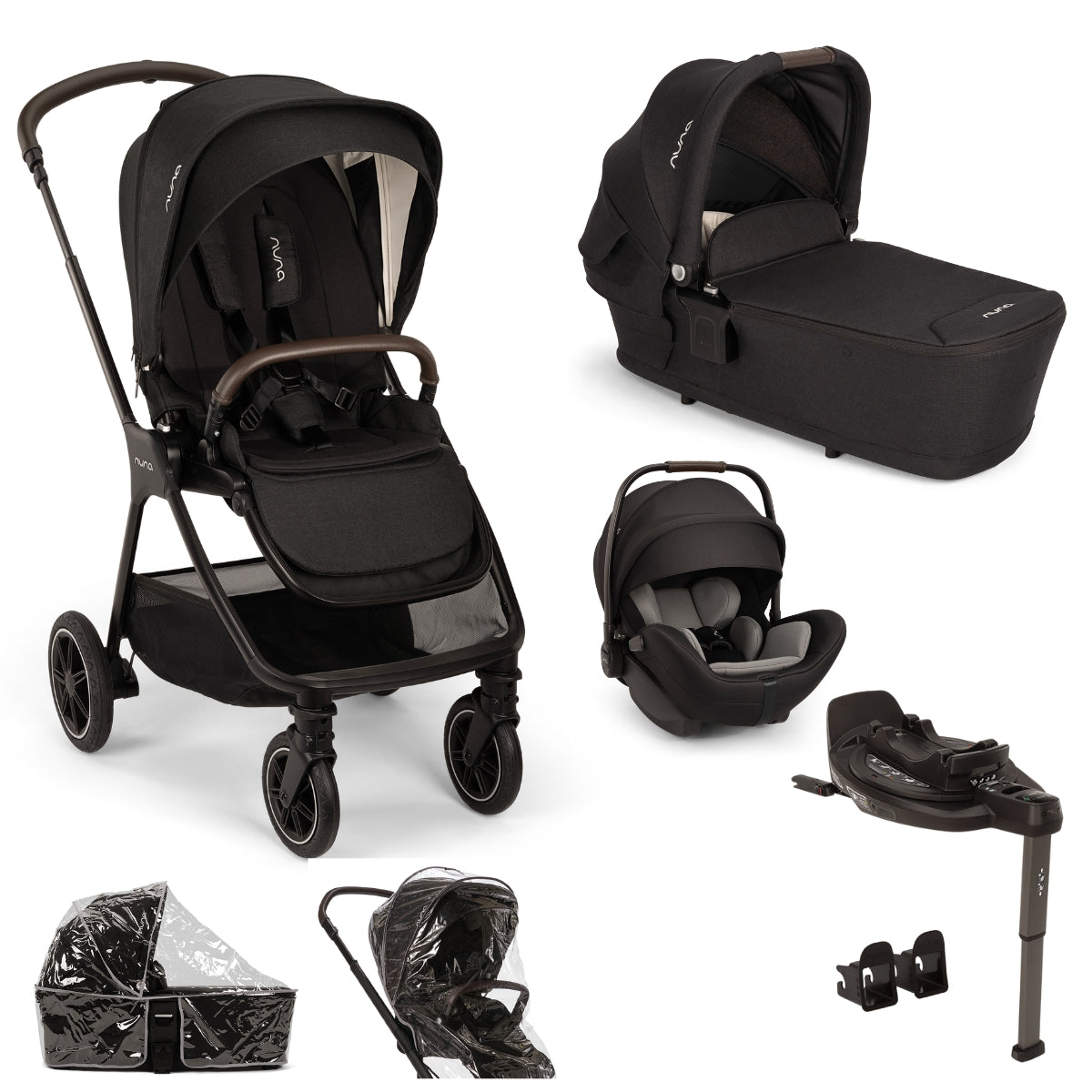 Nuna TRIV Next with ARRA Flex & Base Curv Travel System Bundle