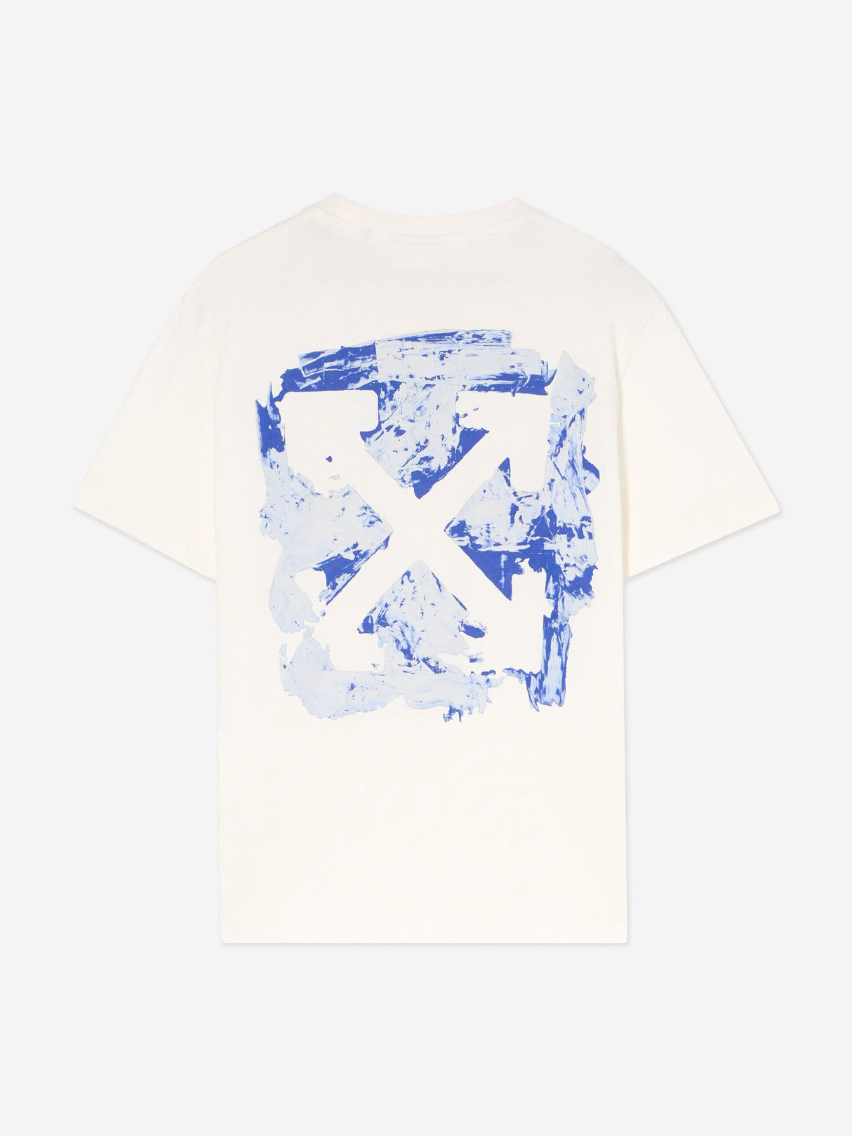 Off-White Boys Arrow Acrylic T-Shirt in White