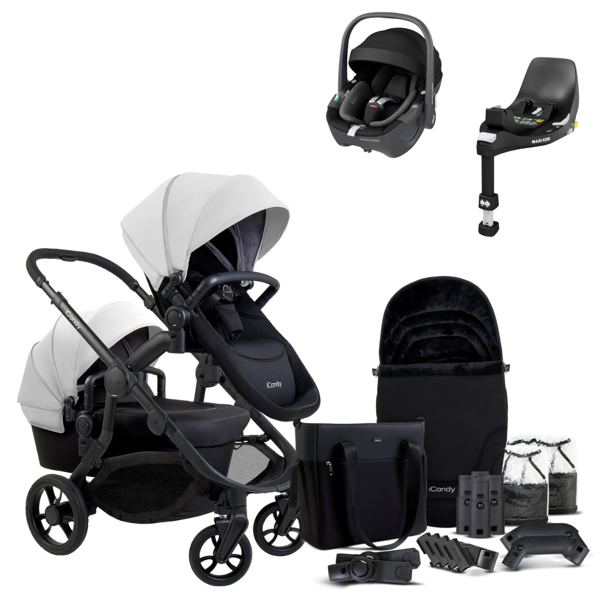 iCandy Orange 4 Complete Bundle with Pebble 360 Car Seat