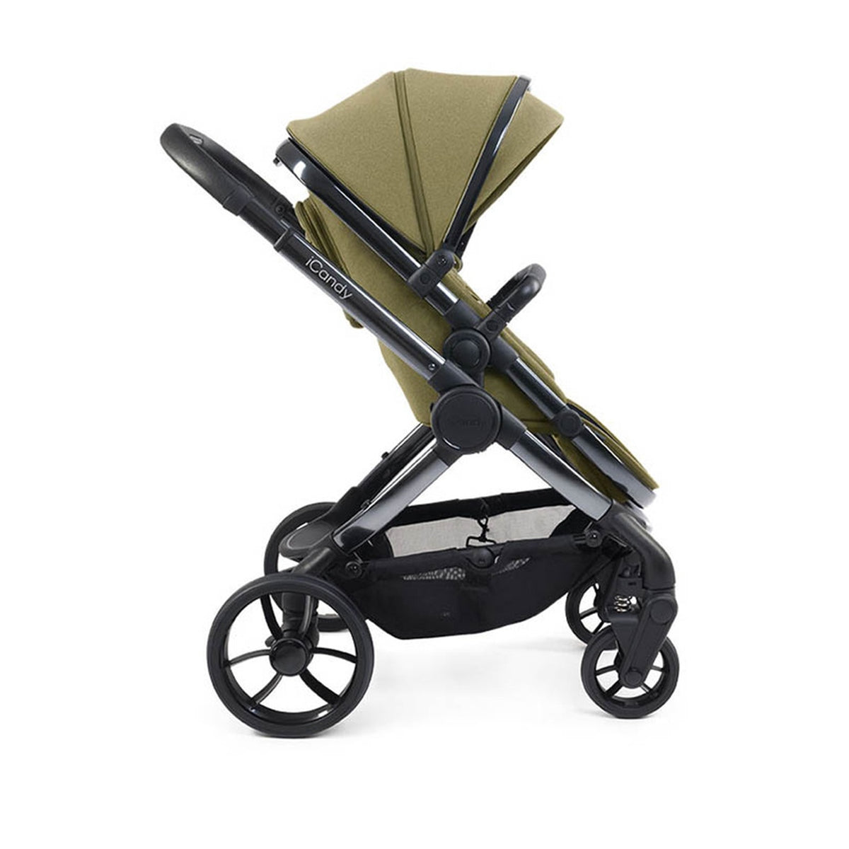iCandy Peach 7 Combo Pram Set, Olive Green Phantom