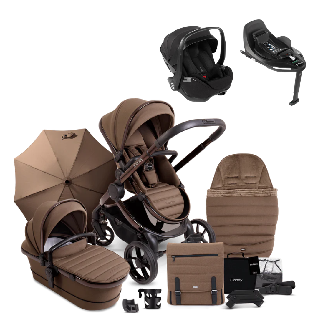 iCandy Peach 7 Travel System With 360 Rotating Car Seat