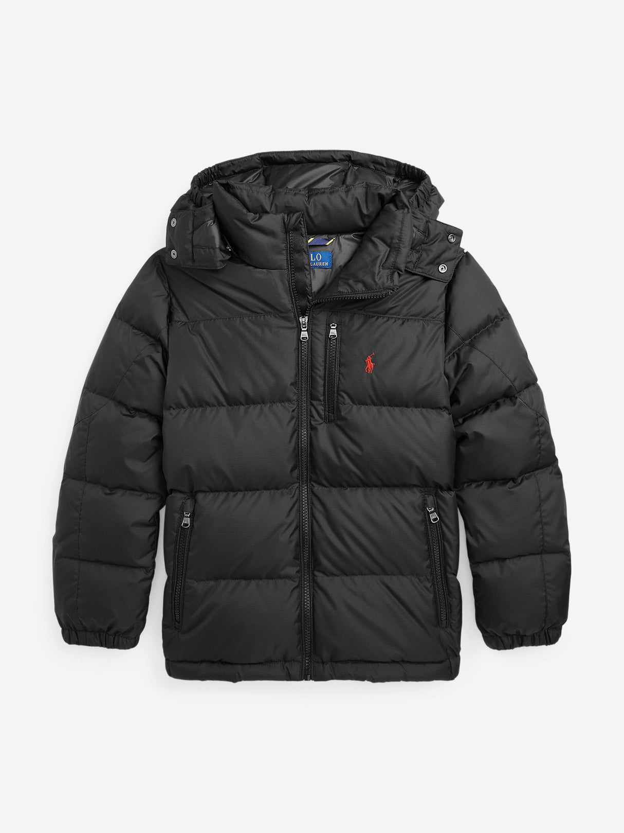 Ralph Lauren Boys Down Padded Puffer Jacket in Black