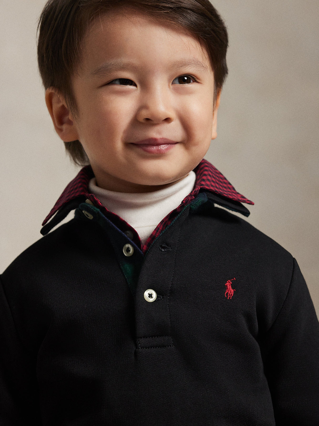 Ralph Lauren Boys Logo Sweatshirt in Black