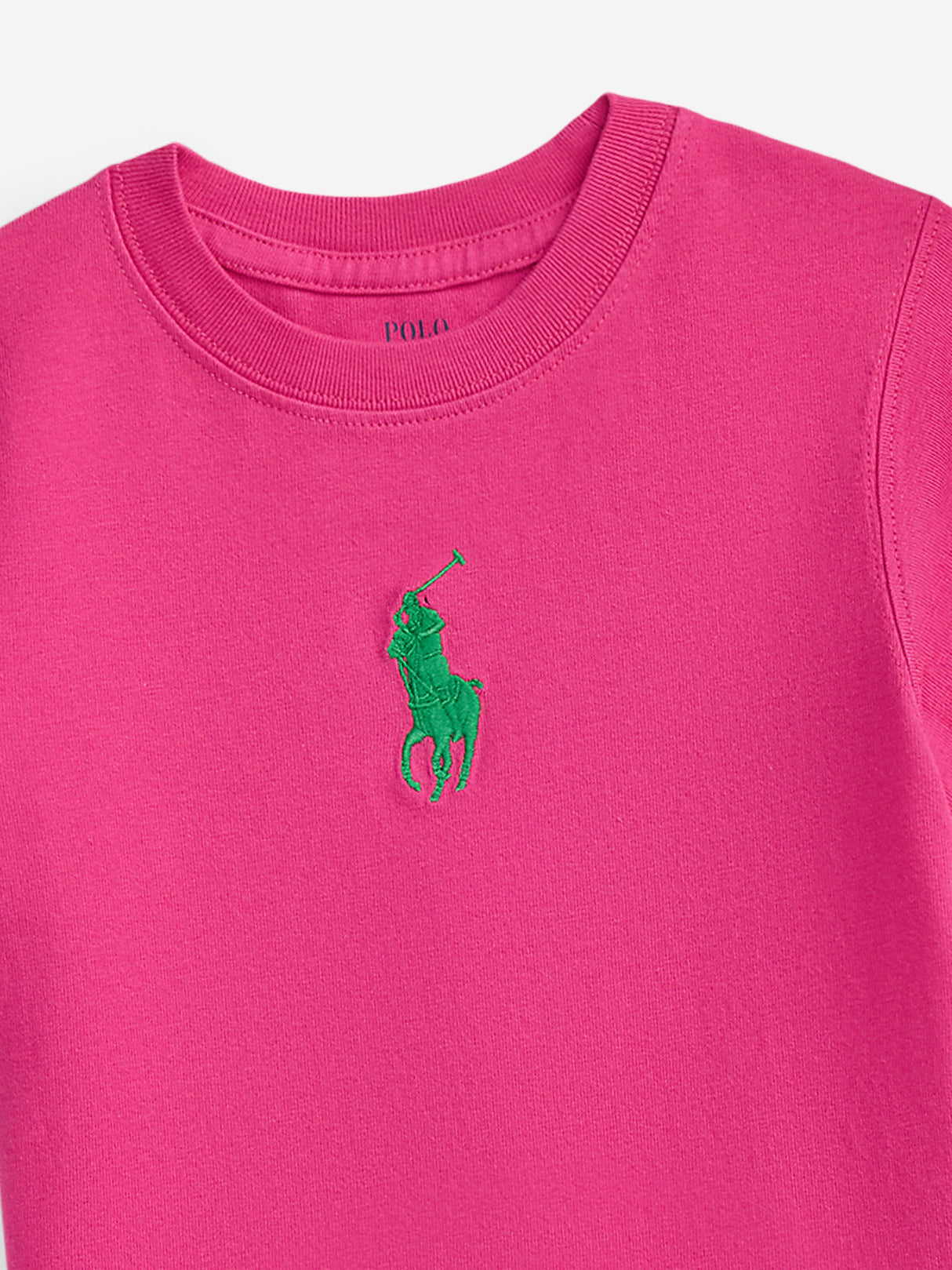 Ralph Lauren Girls Logo T-Shirt in Pink
