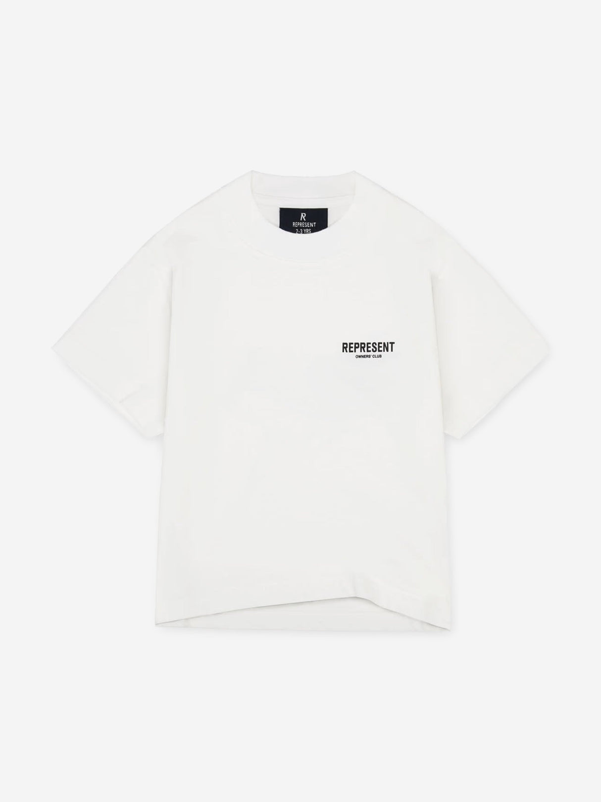 REPRESENT Kids Mini Owners Club T-Shirt in Ivory