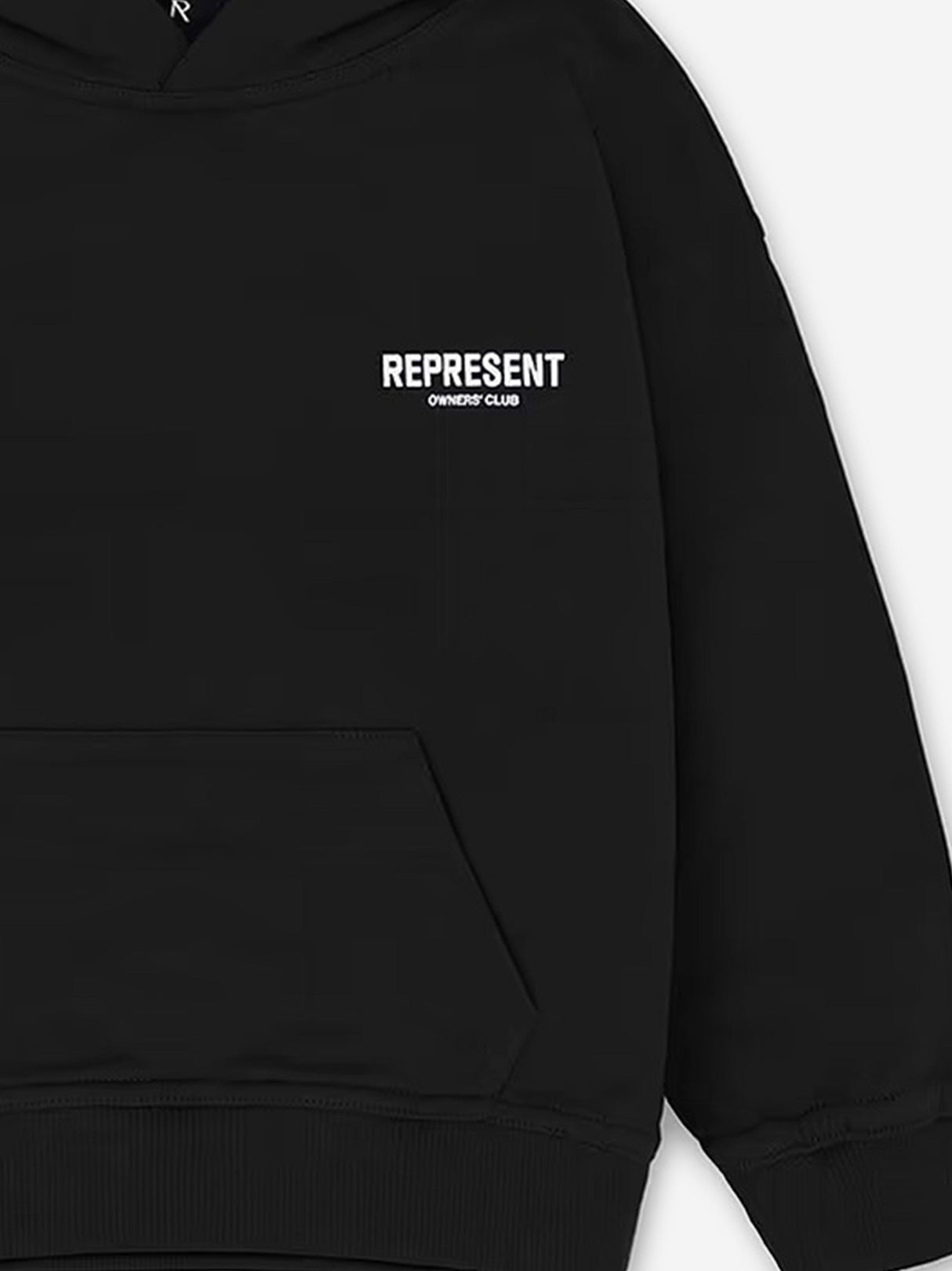 REPRESENT Kids Mini Owners Club Hoodie in Black