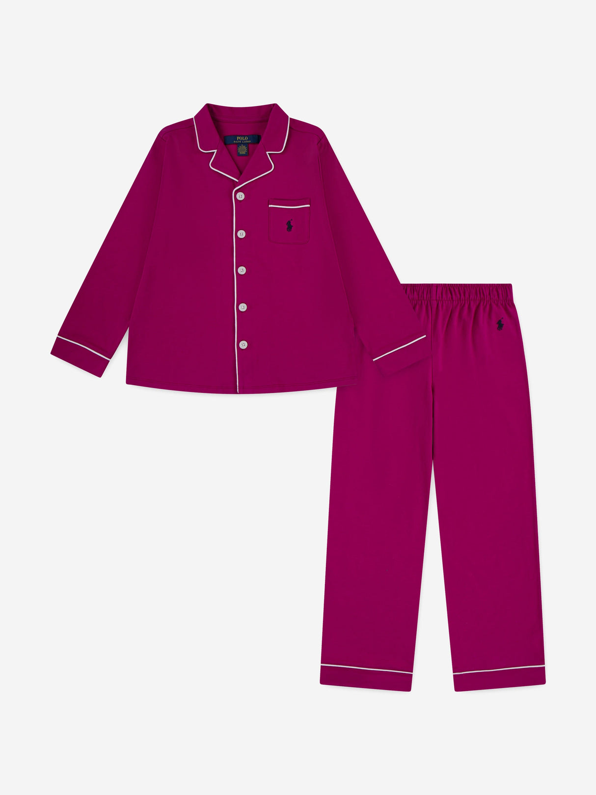 Ralph Lauren Girls Pyjama Set in Pink