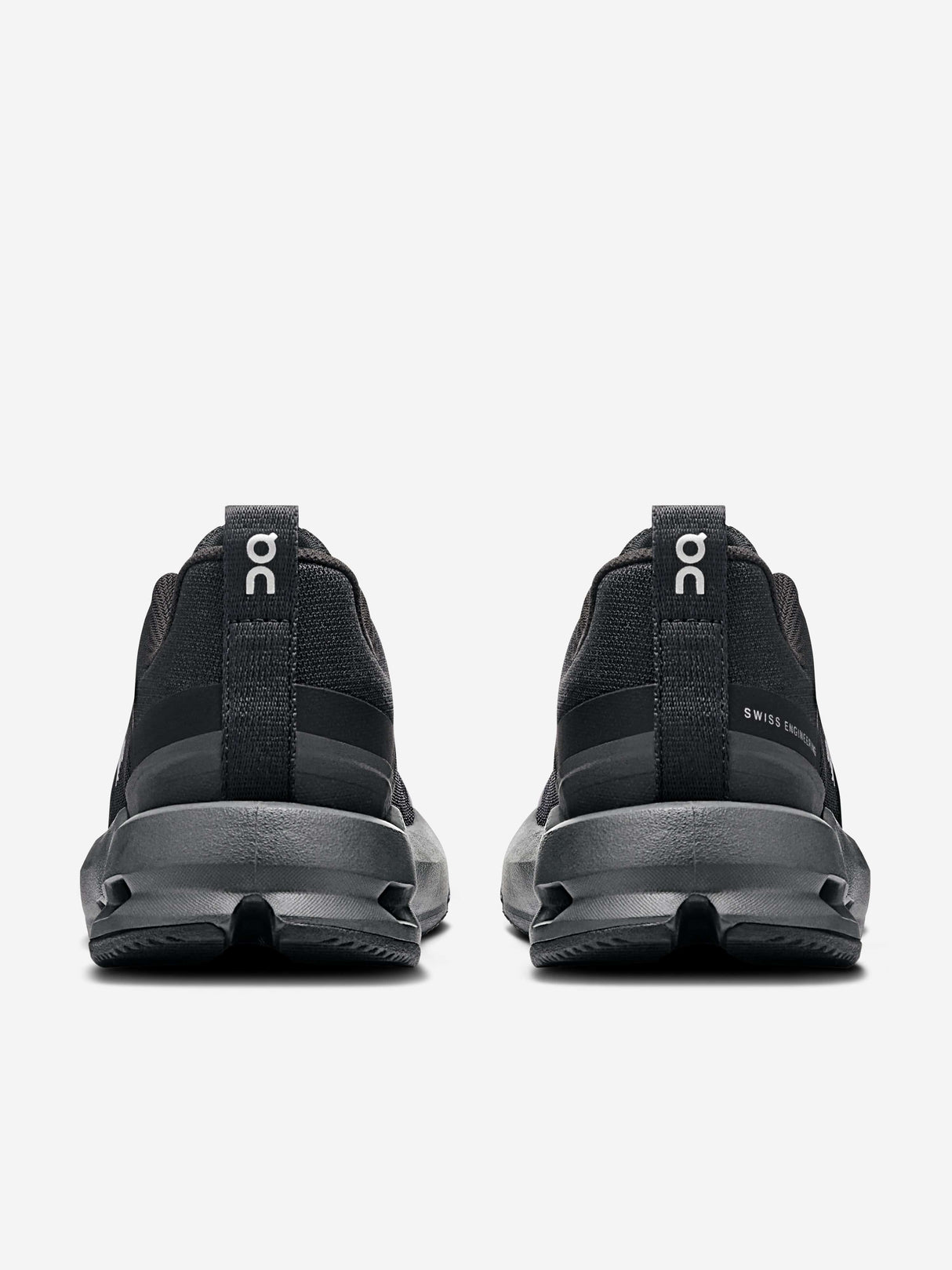 On Running Kids Cloudnova Trainers in Black