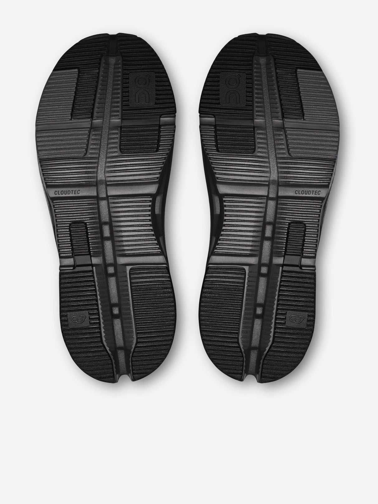 On Running Kids Cloudnova Trainers in Black