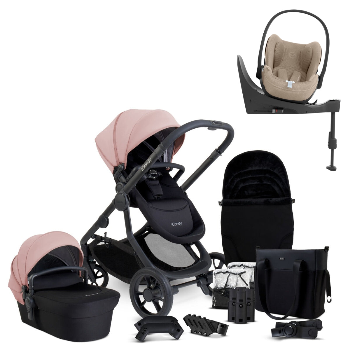 iCandy Orange 4 Travel System with Cybex Cloud T Plus