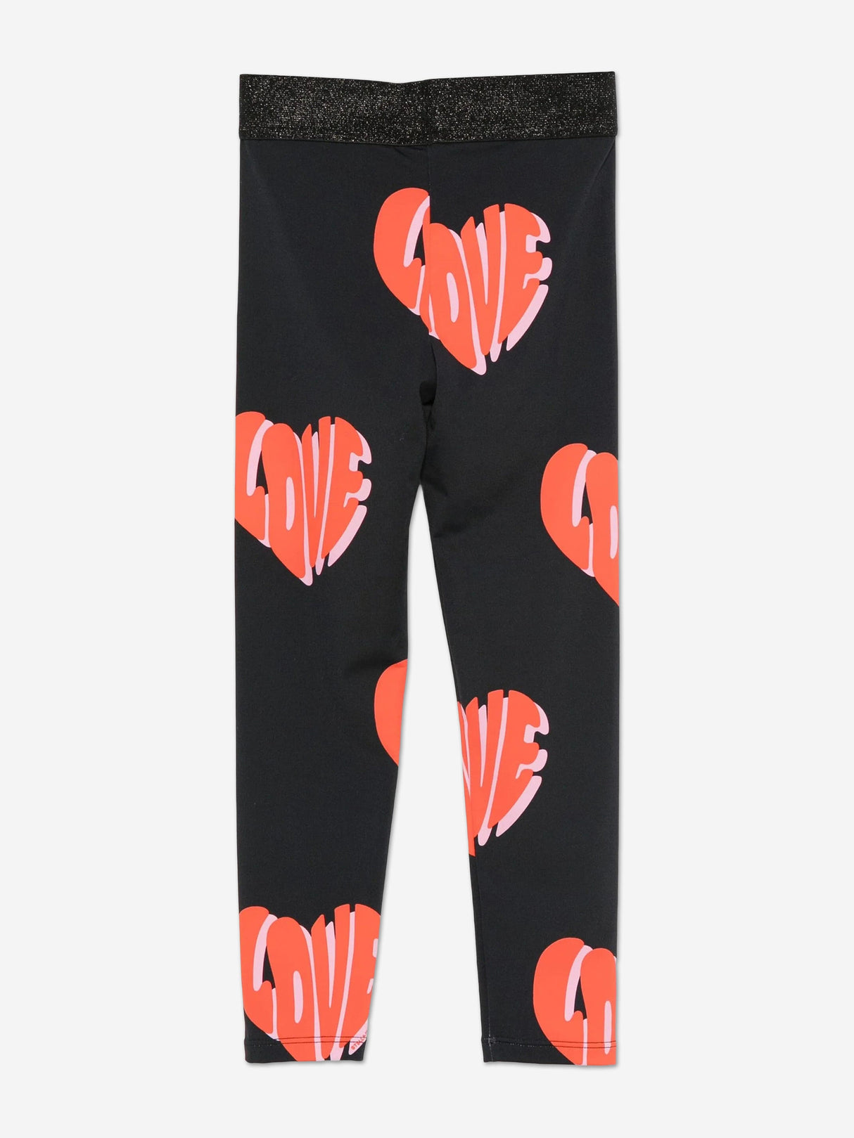 Stella McCartney Girls Love AOP Leggings in Black