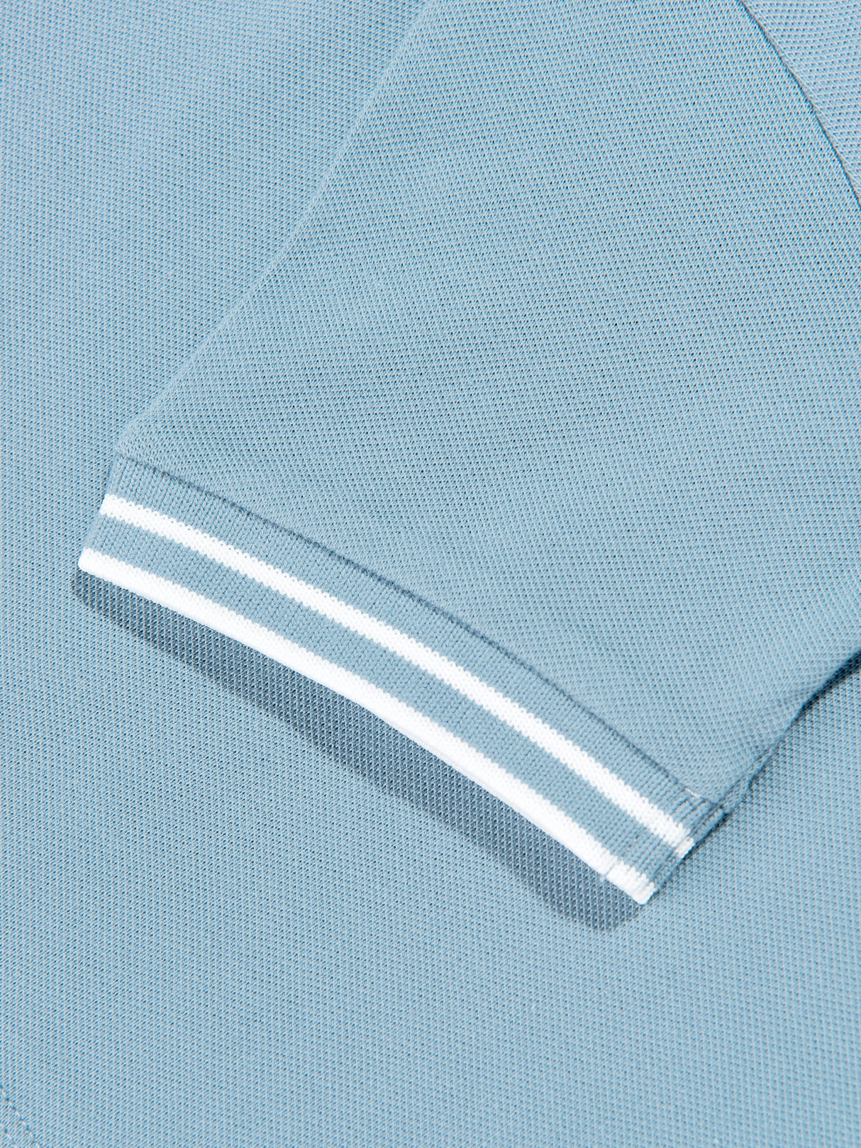 Stone Island Boys Compass Patch Polo Shirt in Blue