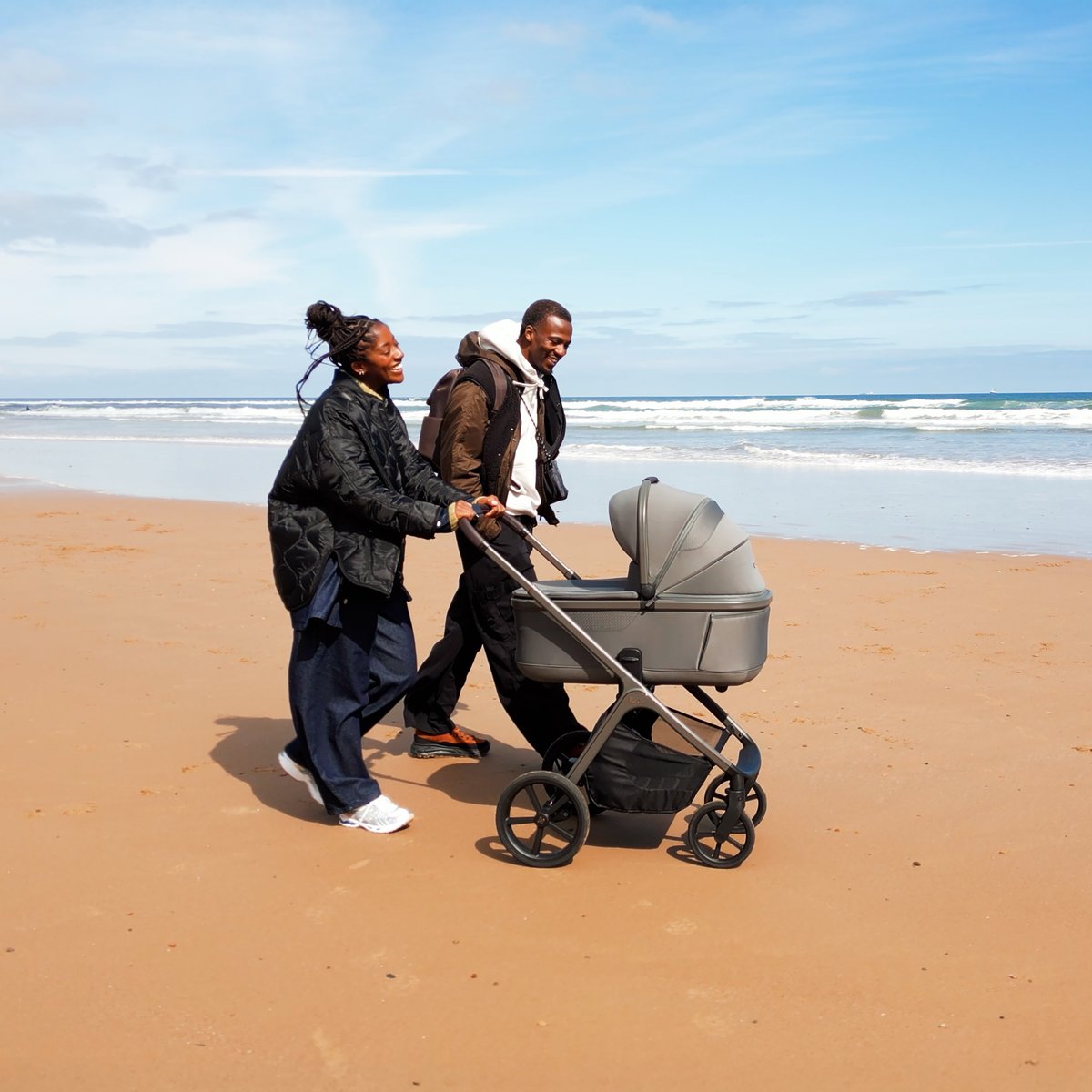 Silver Cross Cove Pram + Accessory Bundle, Pewter