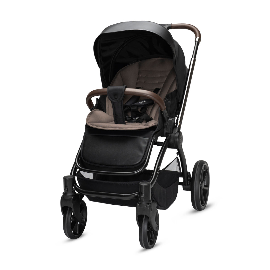Noordi Sole V3 - 2in1 Pushchair with ThermoCot™ Carrycot, Slate Black