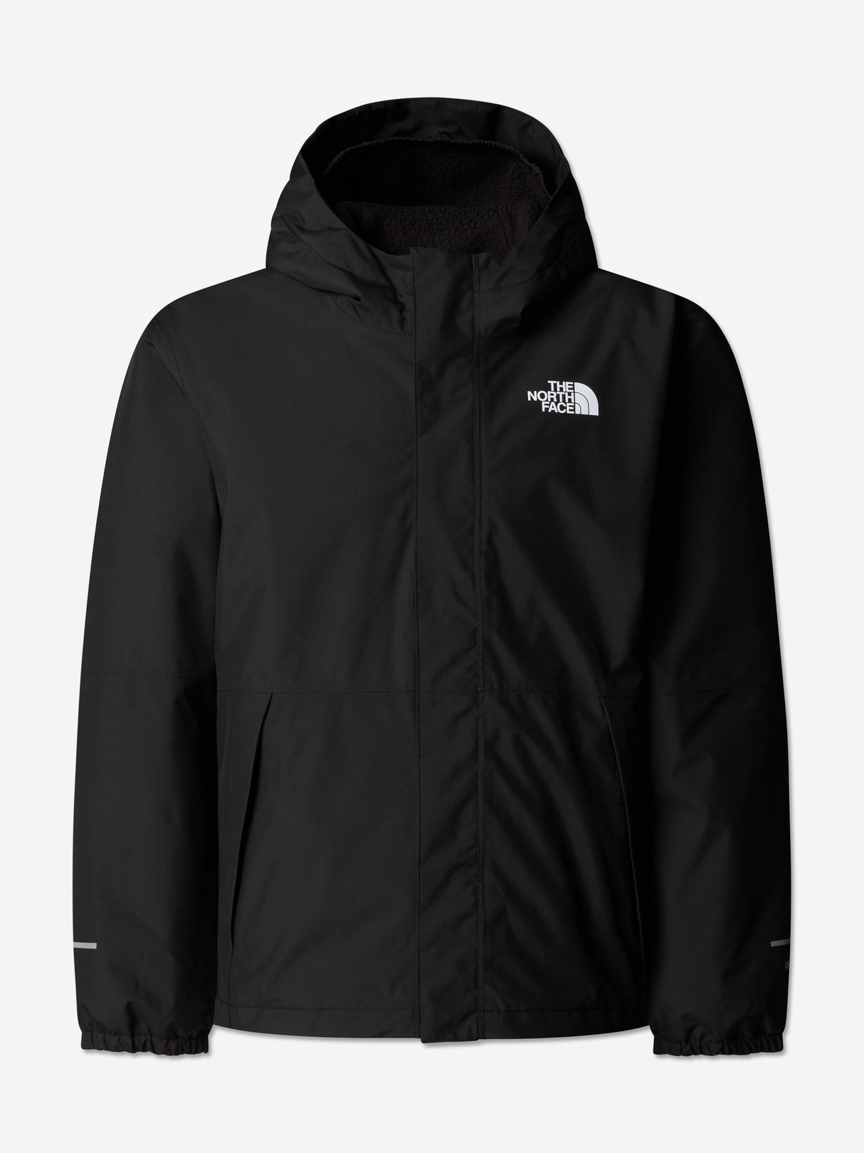 The North Face Boys Warm Antora Rain Jacket in Black