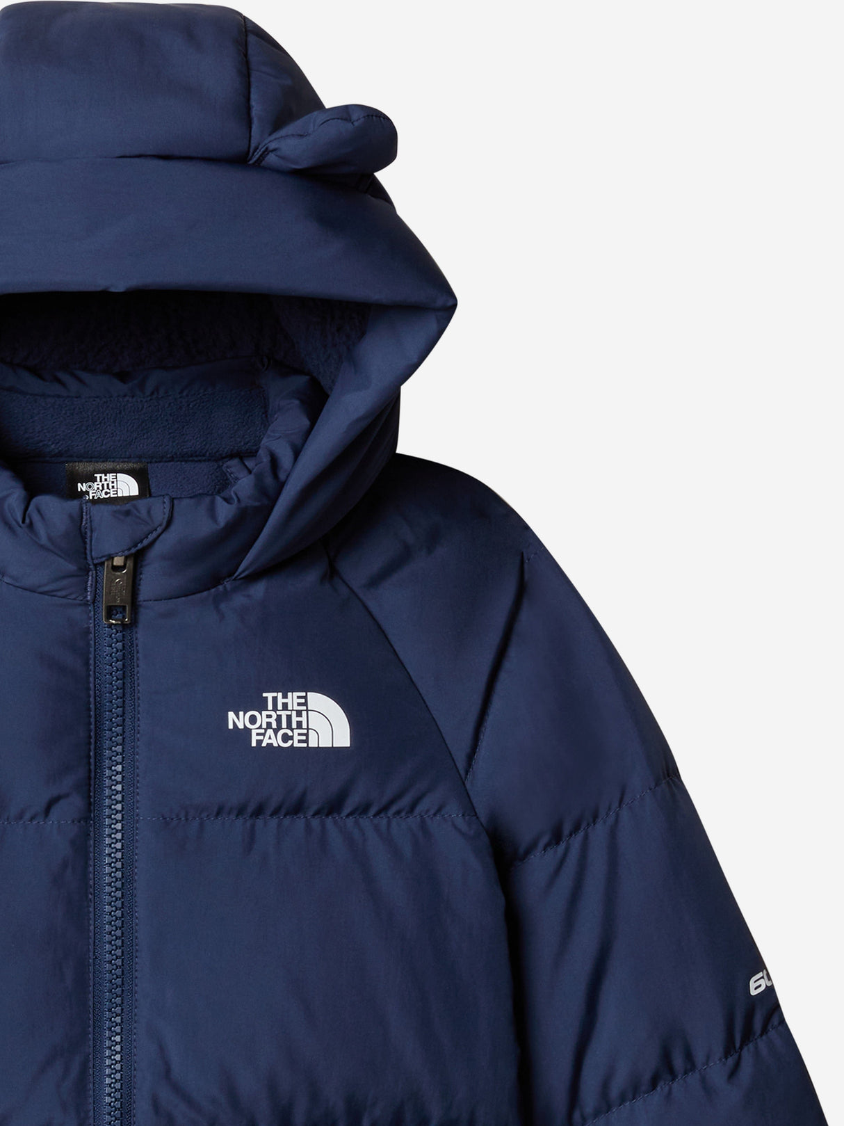 The North Face Baby North Down Fleece Lined Jacket in Navy