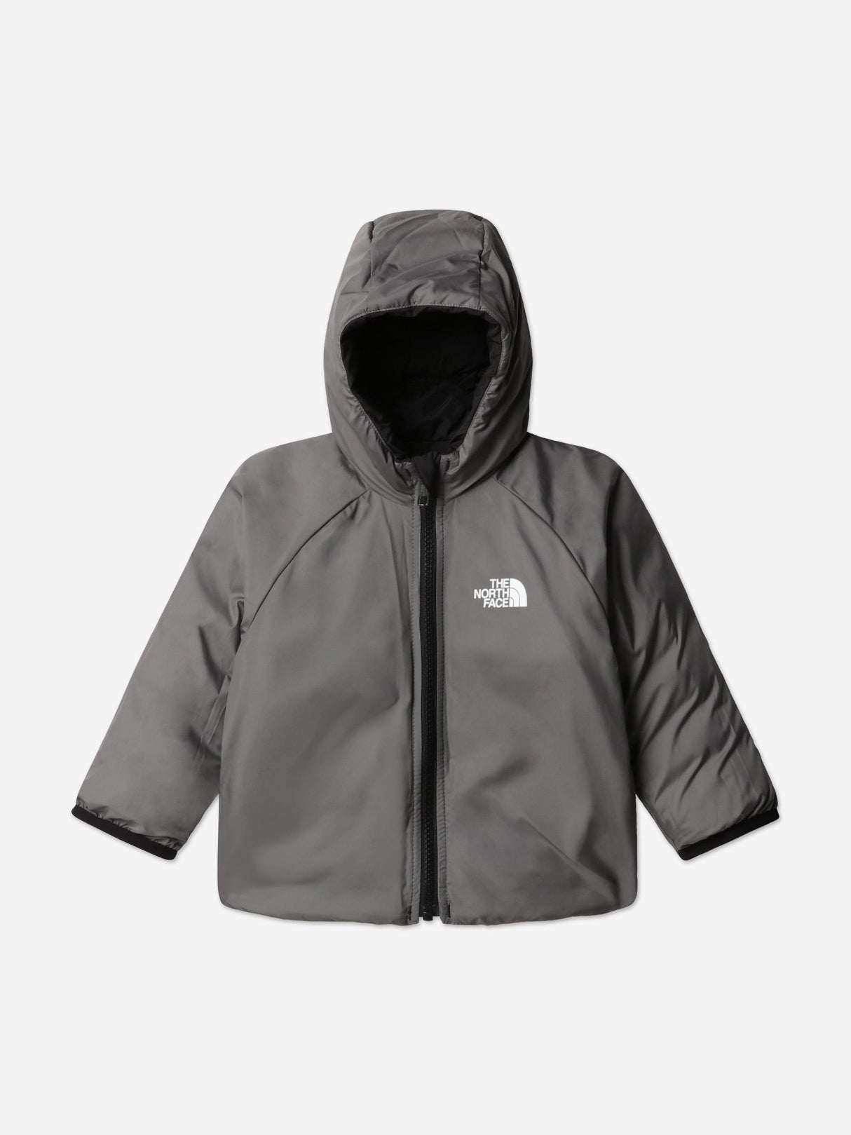 The North Face Baby Reversible Perrito Hooded Jacket in Black