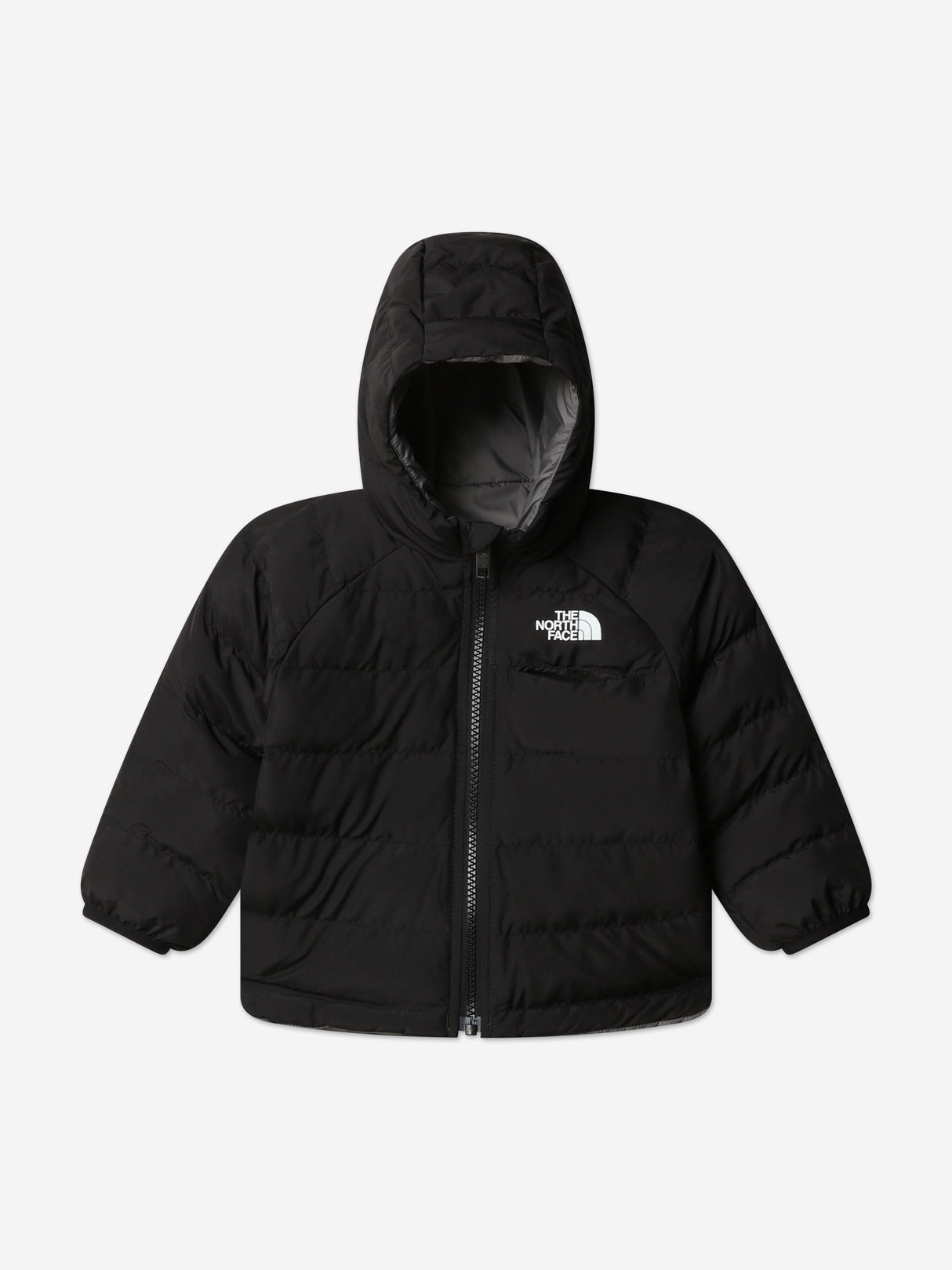 The North Face Baby Reversible Perrito Hooded Jacket in Black