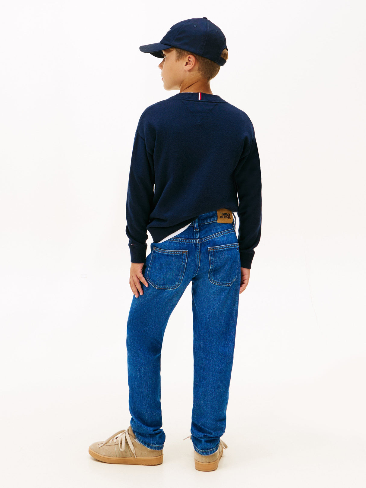 Tommy Hilfiger Boys Modern Straight Denim Jeans in Blue