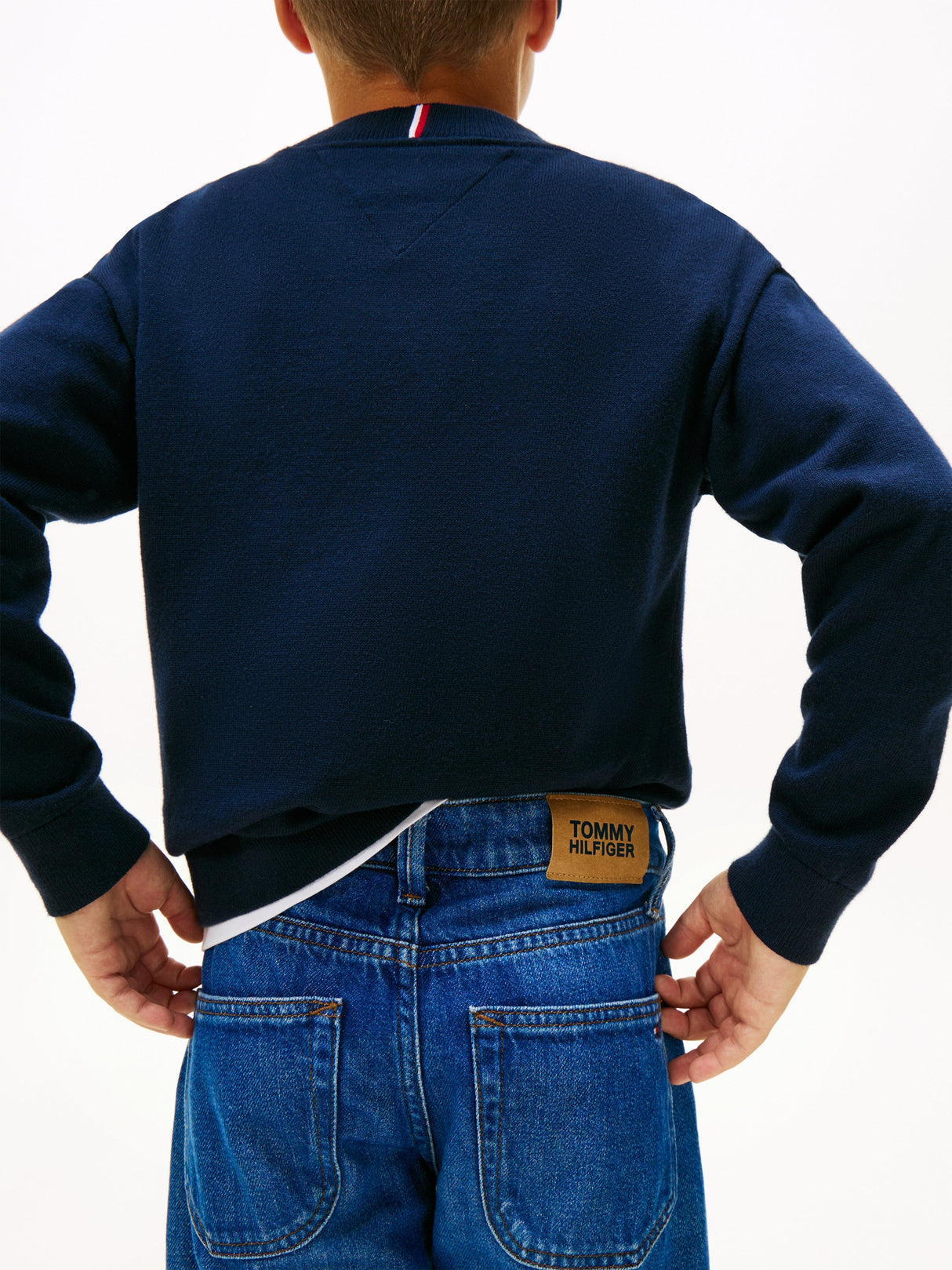 Tommy Hilfiger Boys Modern Straight Denim Jeans in Blue