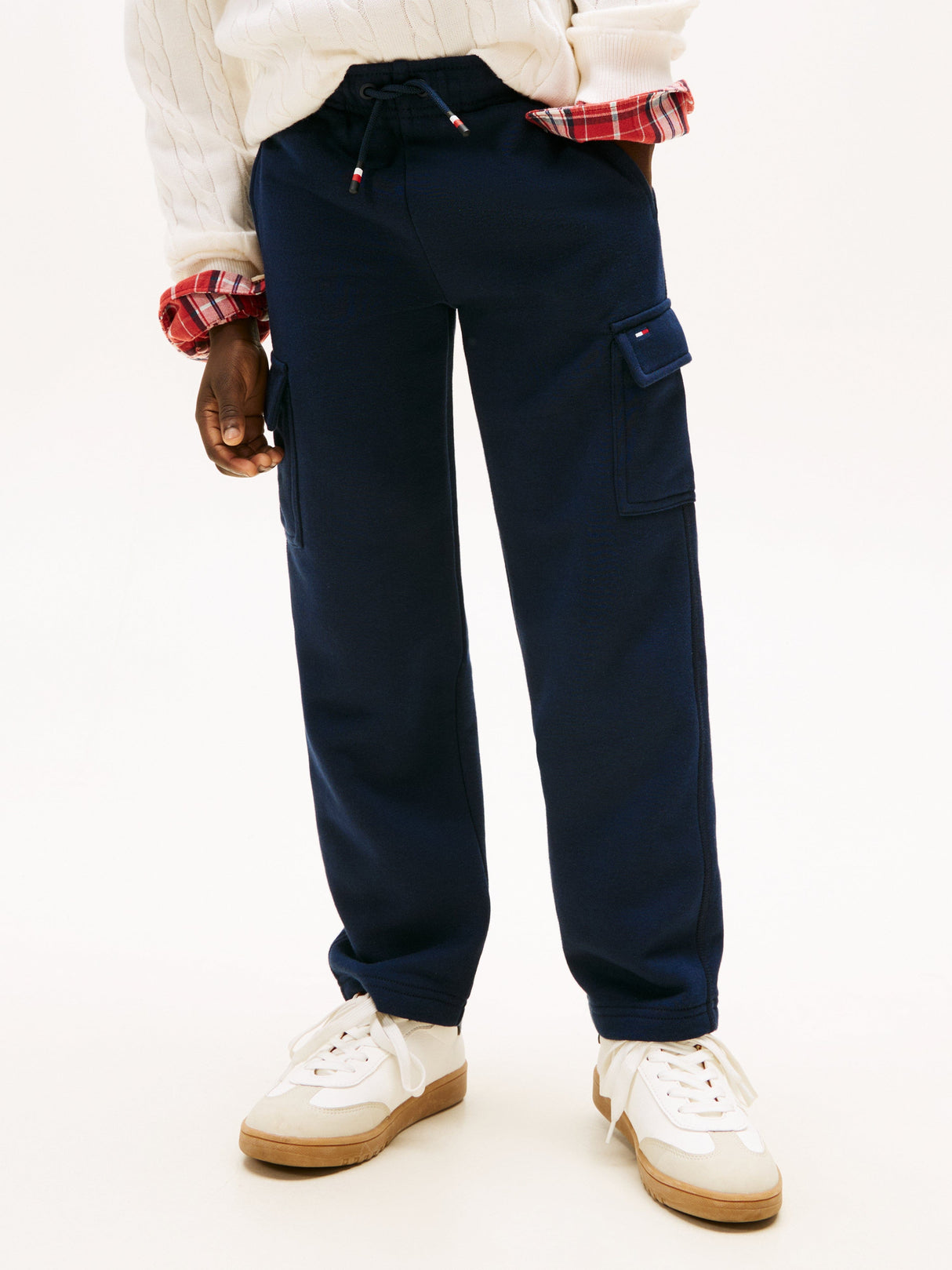 Tommy Hilfiger Boys Cargo Joggers in Navy