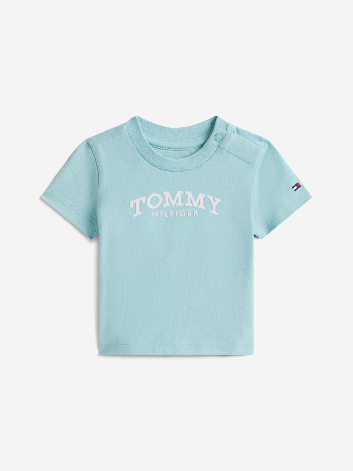Tommy Hilfiger Baby Boys Monotype Logo T-Shirt in Blue