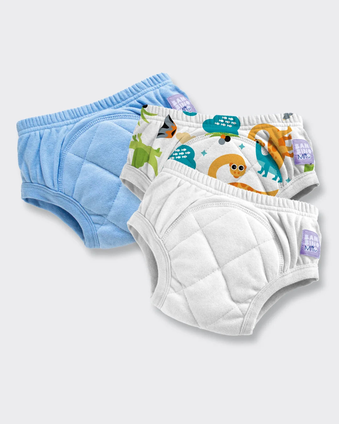 NEW 3 Pack Reusable Potty Training Pants with Cross-Stitch