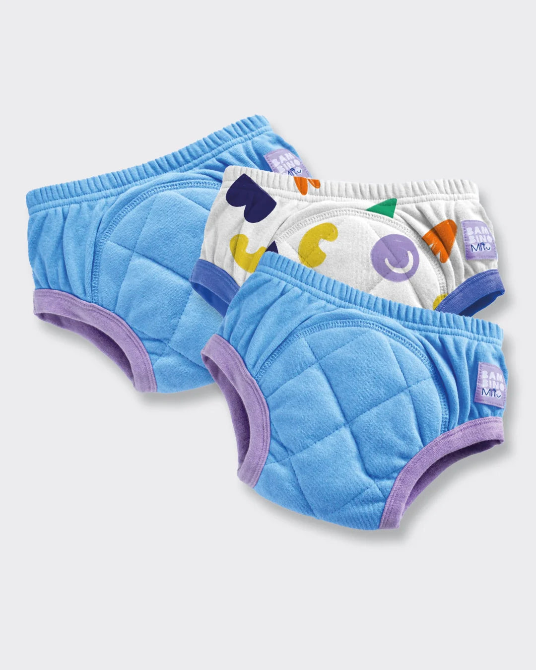 NEW 3 Pack Reusable Potty Training Pants with Cross-Stitch
