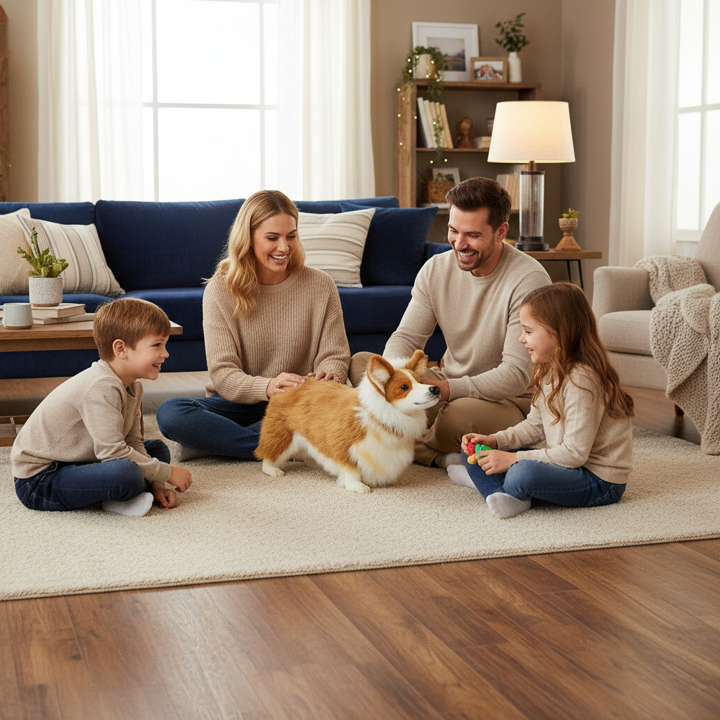 Hansa Welsh Corgi Plush Toy