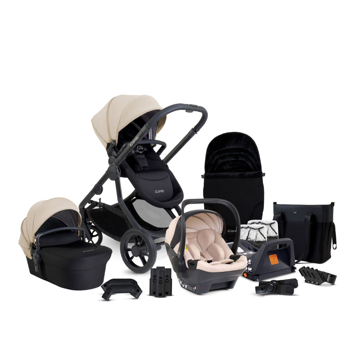 iCandy Orange 4 Travel System with iCandy Cocoon & Base