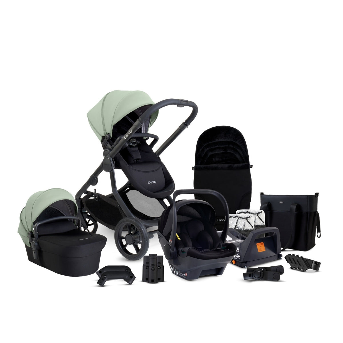 iCandy Orange 4 Travel System with iCandy Cocoon & Base